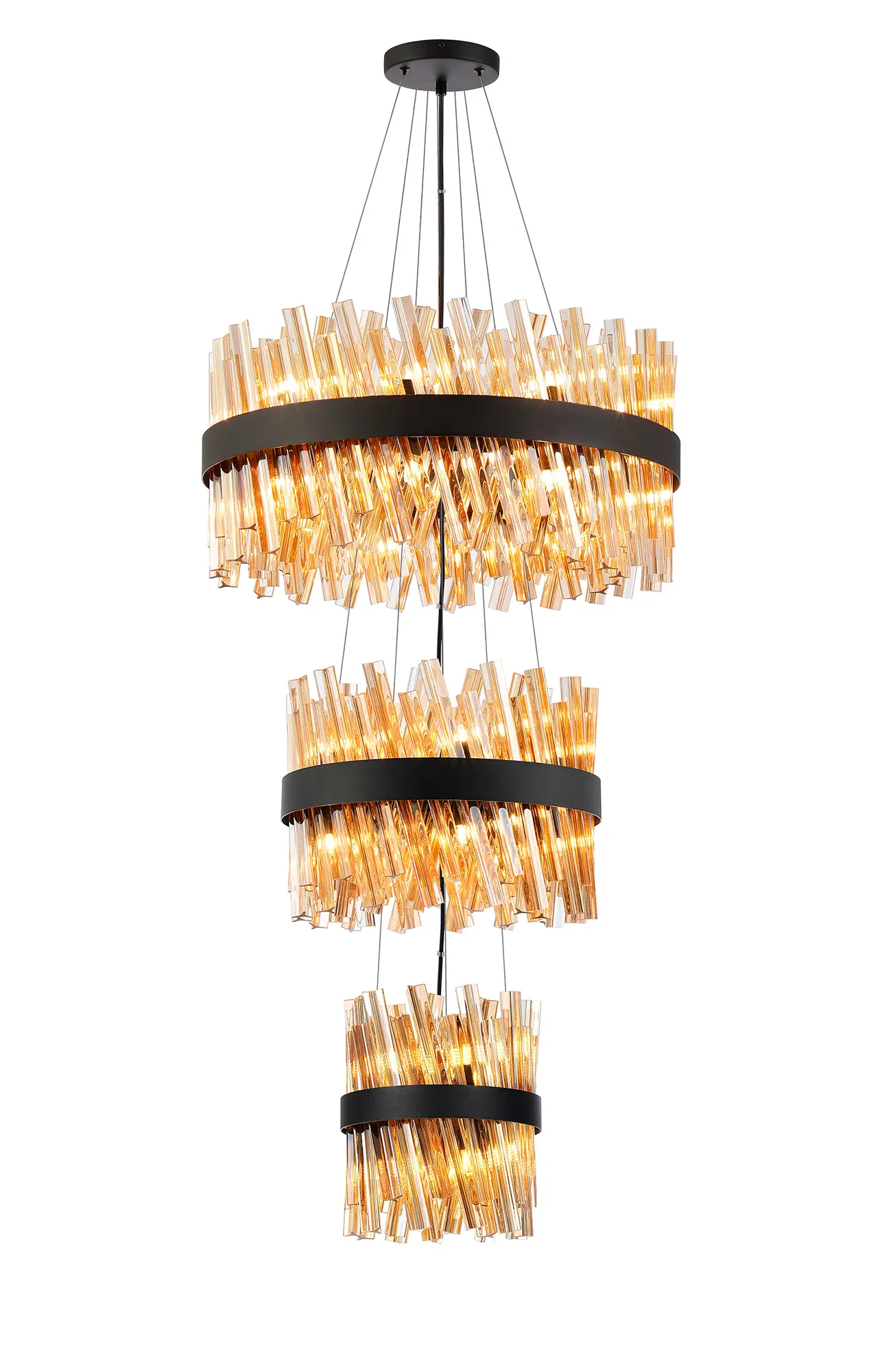 Bellina 2/3/4 Tier Chandelier - Various Sizes & Finishes - Image 12