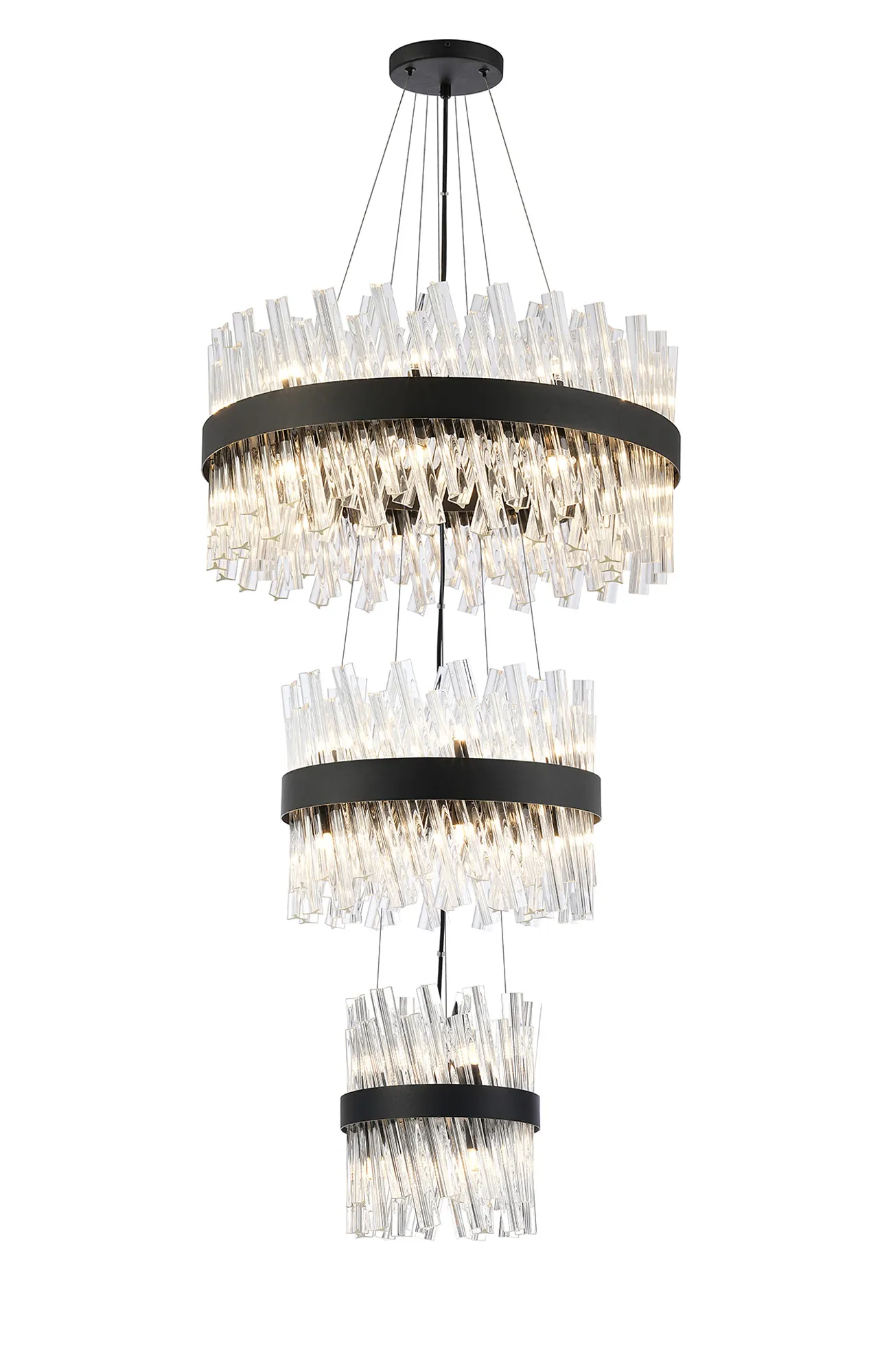 Bellina 2/3/4 Tier Chandelier - Various Sizes & Finishes - Image 15