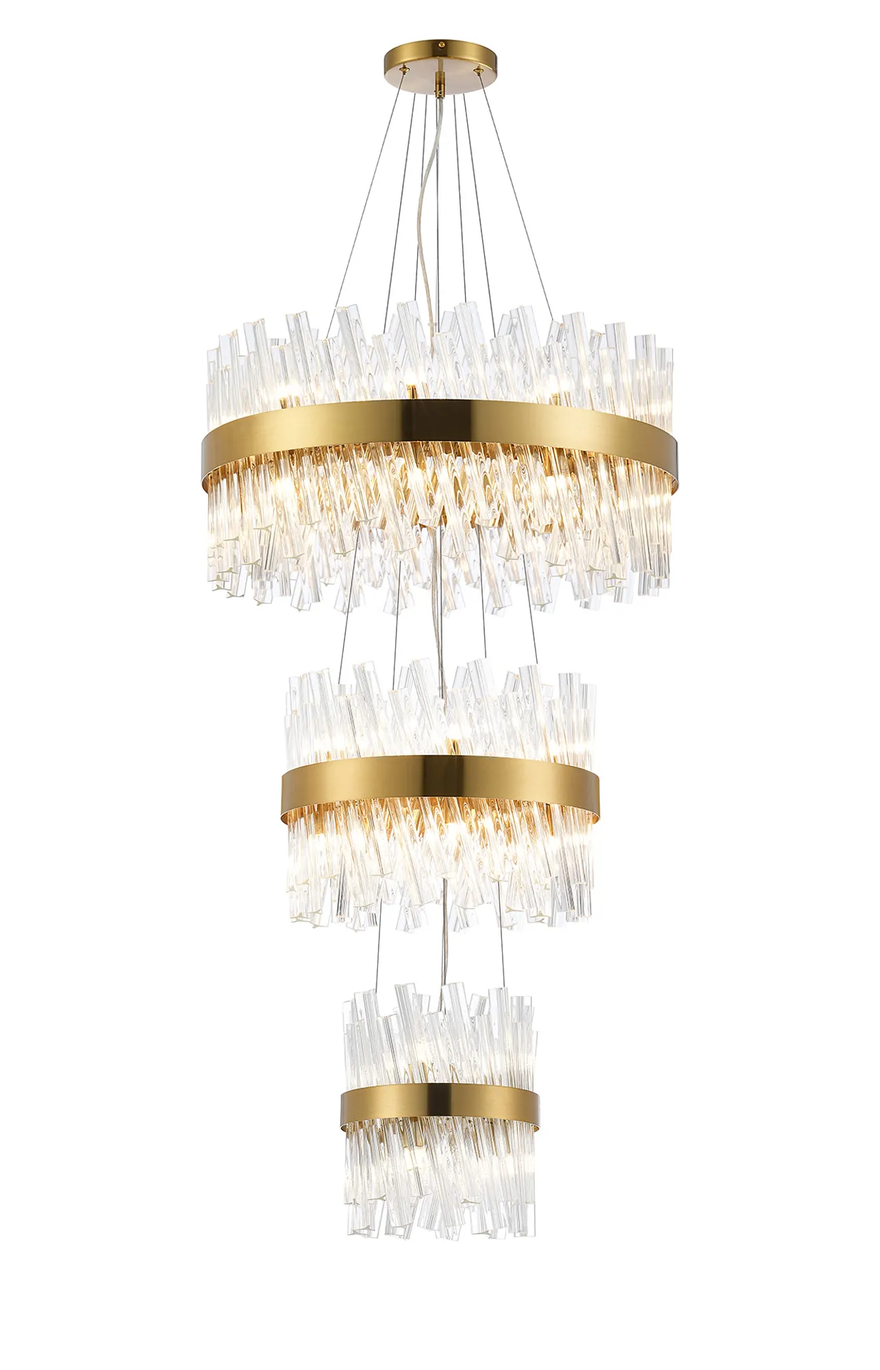 Bellina 2/3/4 Tier Chandelier - Various Sizes & Finishes - Image 17