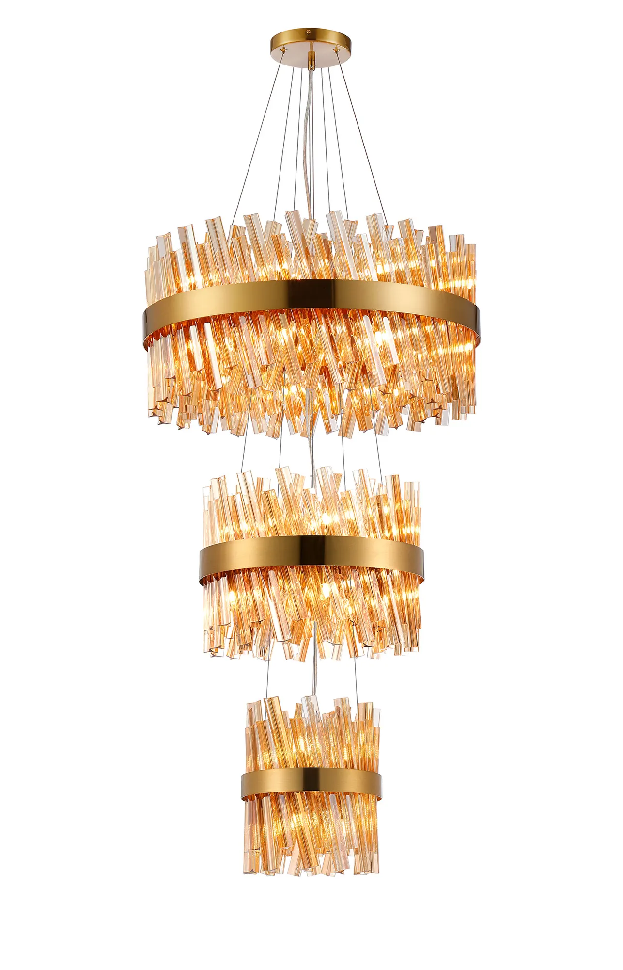 Bellina 2/3/4 Tier Chandelier - Various Sizes & Finishes - Image 18