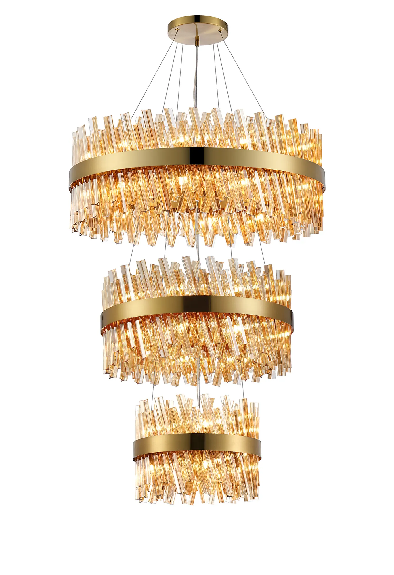 Bellina 2/3/4 Tier Chandelier - Various Sizes & Finishes - Image 19