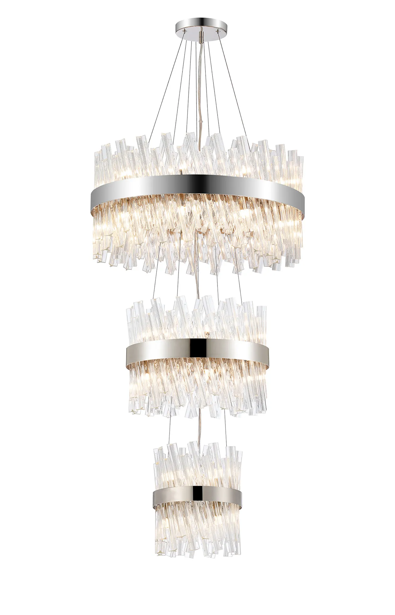 Bellina 2/3/4 Tier Chandelier - Various Sizes & Finishes - Image 20