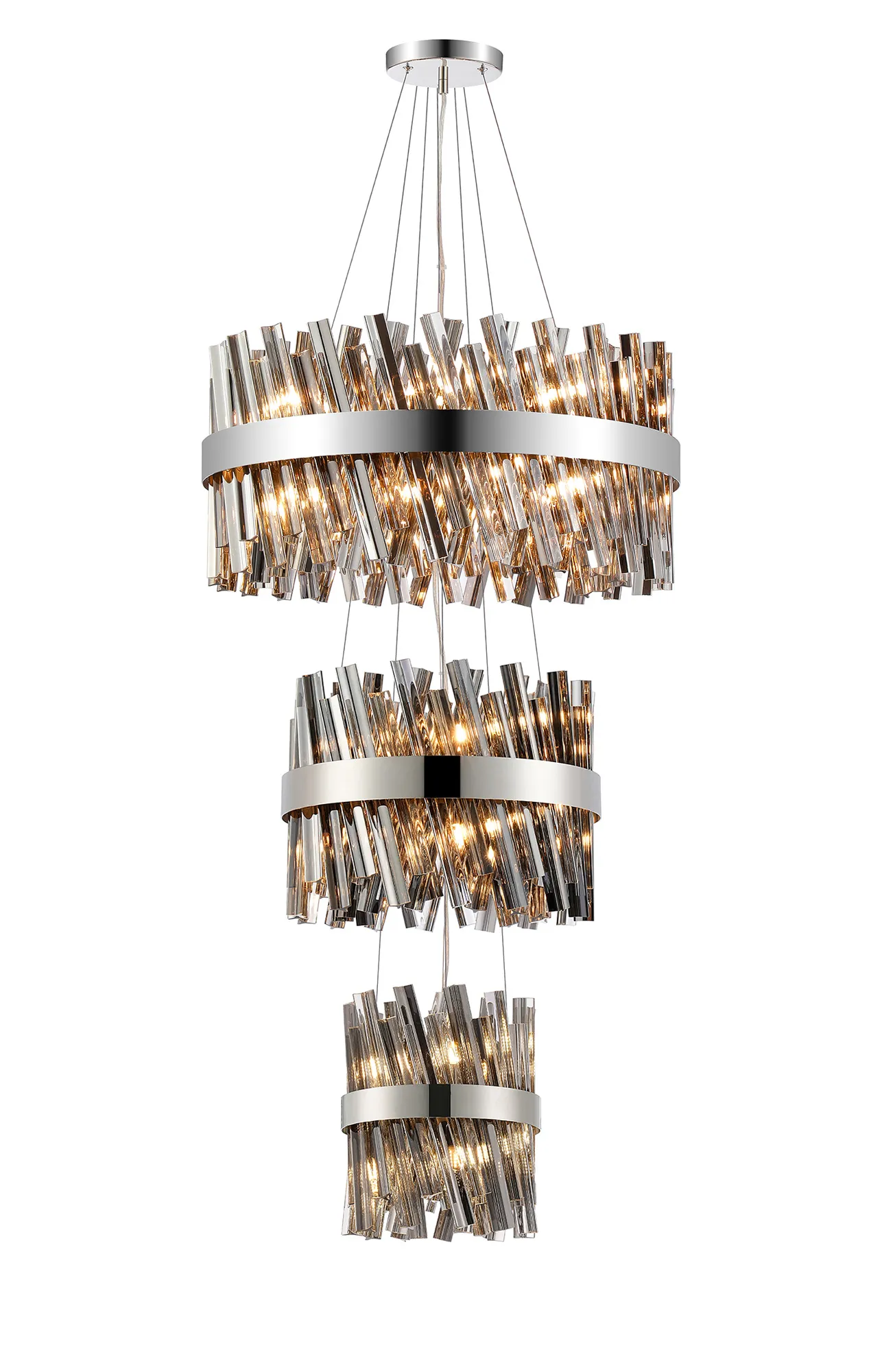 Bellina 2/3/4 Tier Chandelier - Various Sizes & Finishes - Image 24