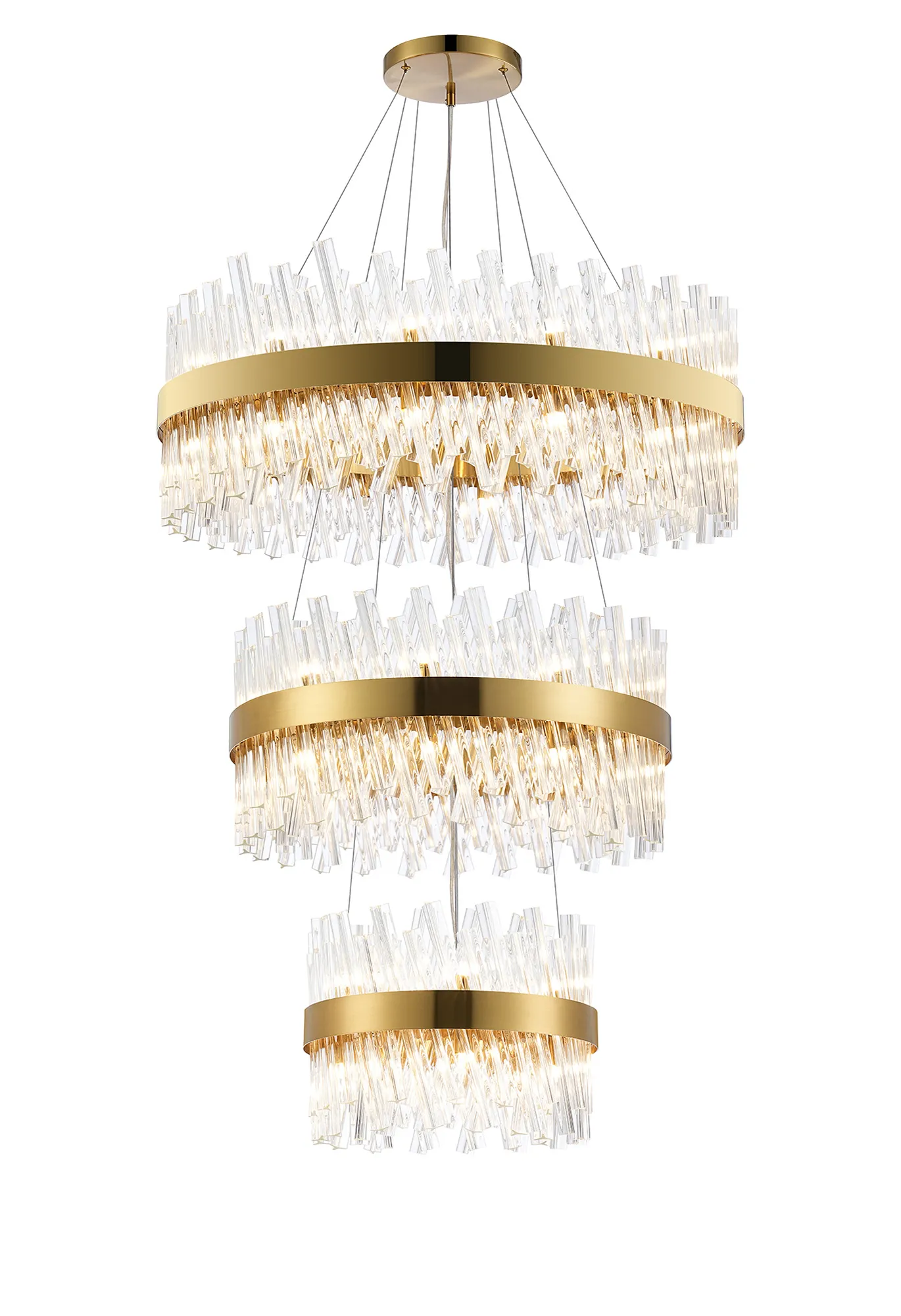 Bellina 2/3/4 Tier Chandelier - Various Sizes & Finishes - Image 28