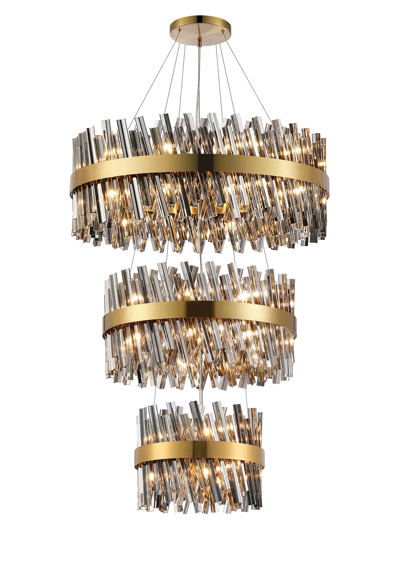 Bellina 2/3/4 Tier Chandelier - Various Sizes & Finishes - Image 29