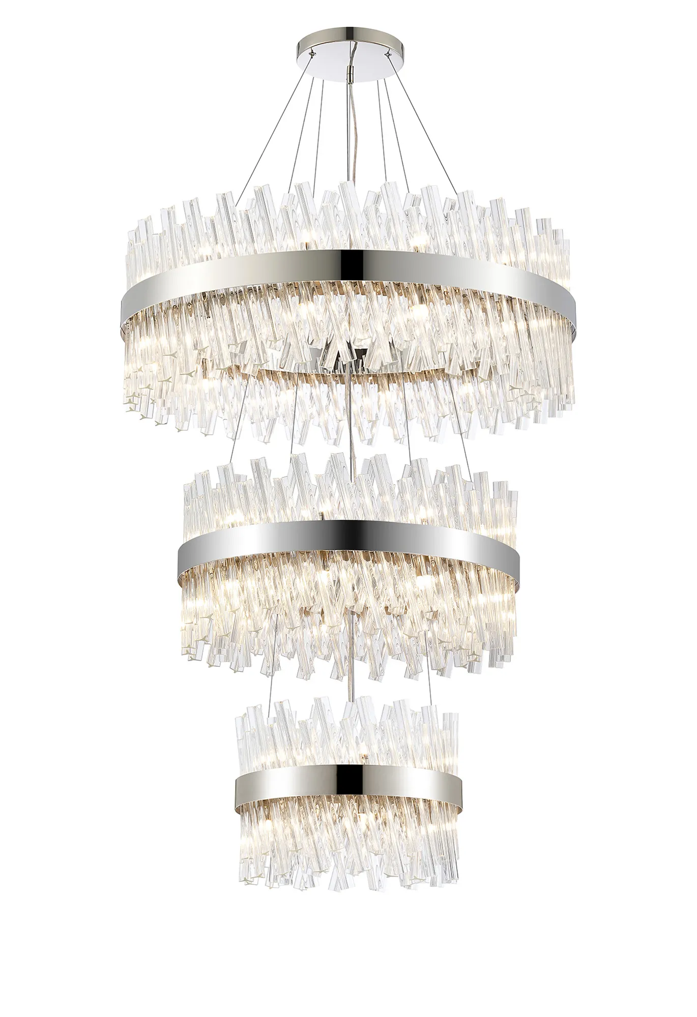Bellina 2/3/4 Tier Chandelier - Various Sizes & Finishes - Image 31
