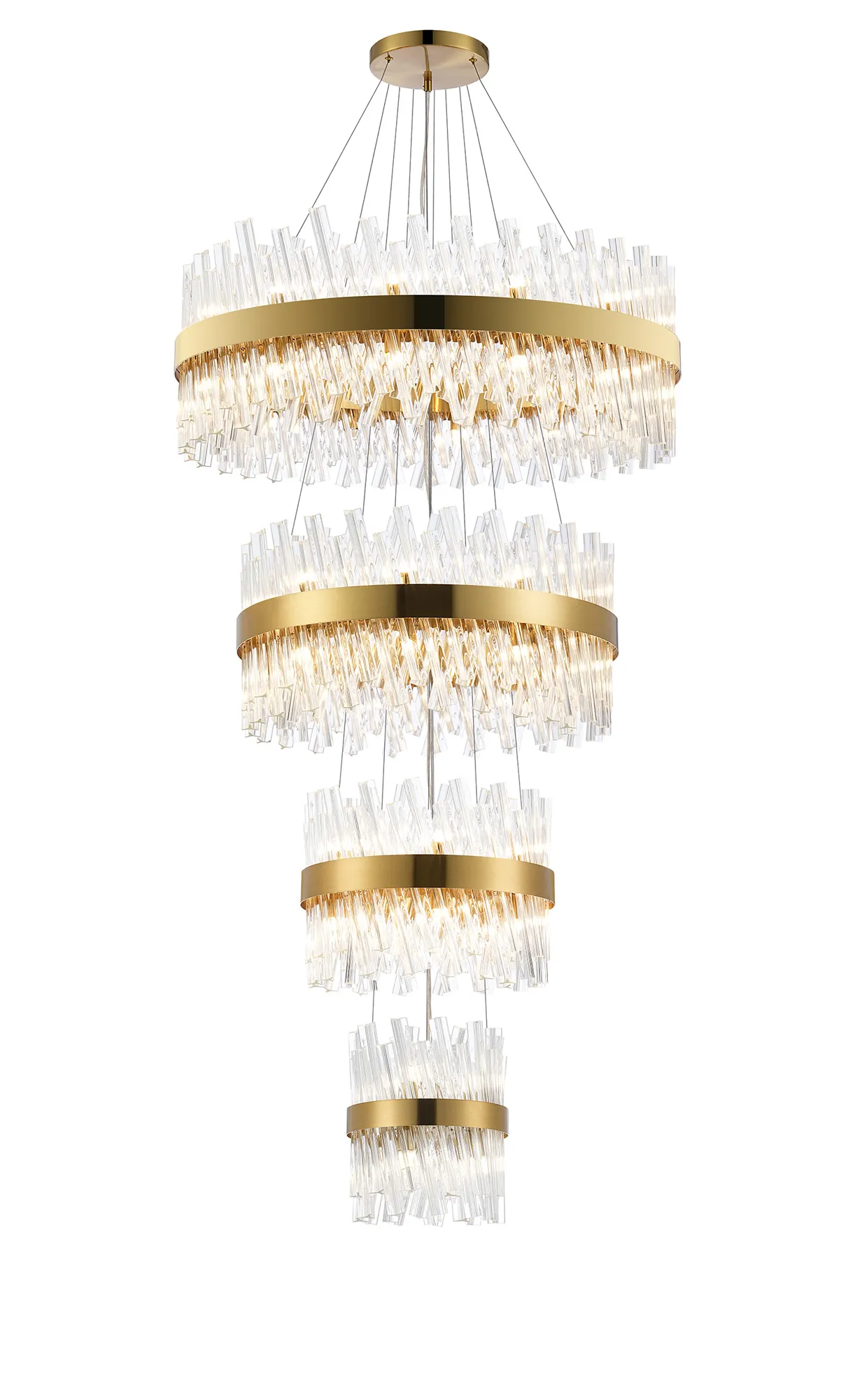 Bellina 2/3/4 Tier Chandelier - Various Sizes & Finishes - Image 37