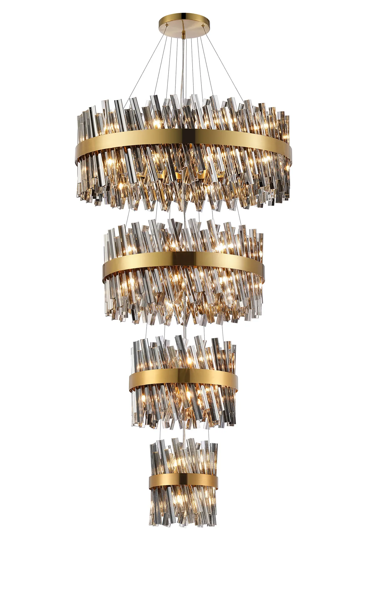 Bellina 2/3/4 Tier Chandelier - Various Sizes & Finishes - Image 38