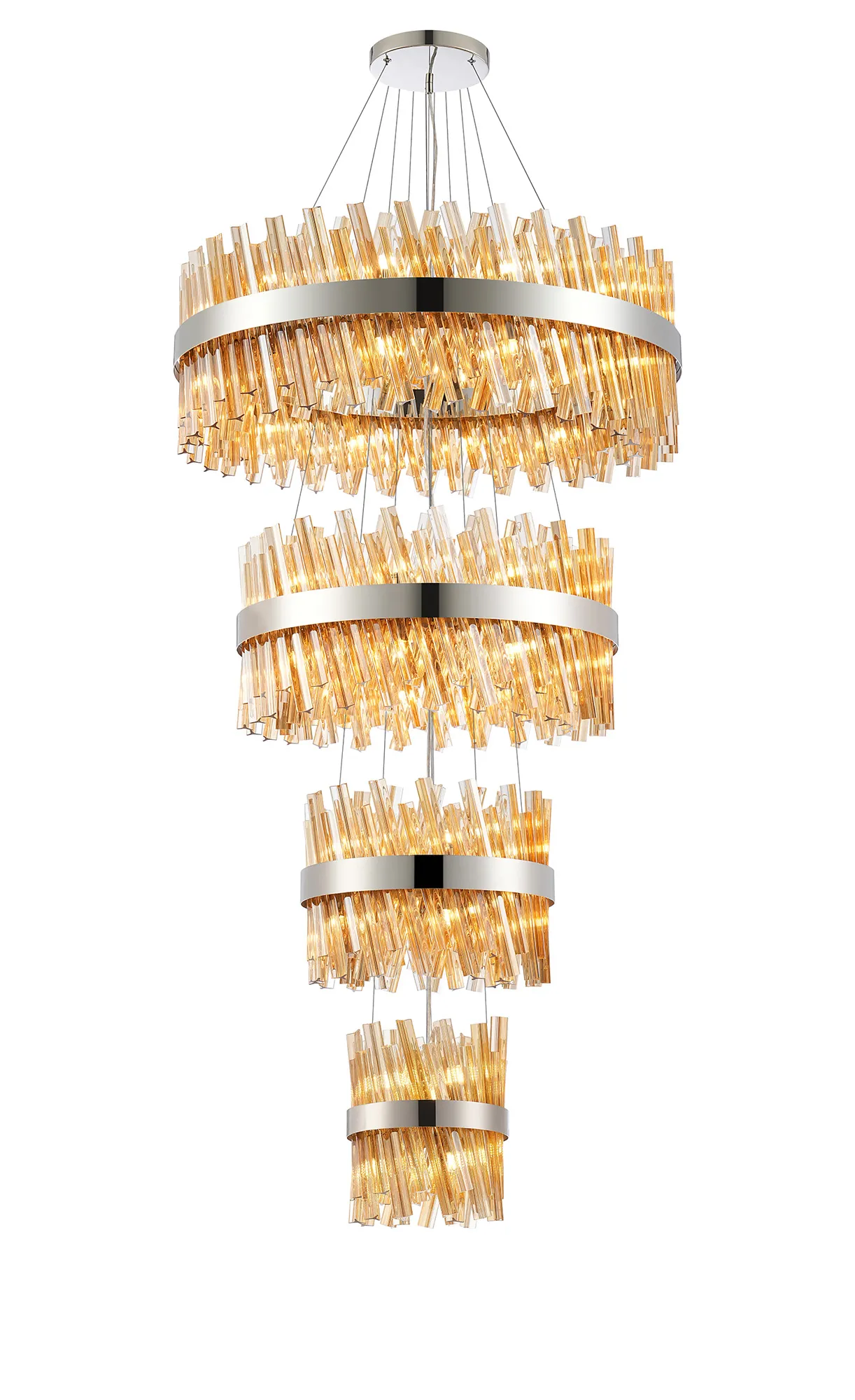 Bellina 2/3/4 Tier Chandelier - Various Sizes & Finishes - Image 40