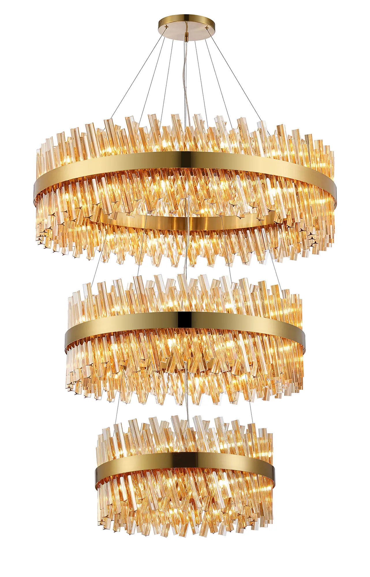 Bellina 2/3/4 Tier Chandelier - Various Sizes & Finishes - Image 69