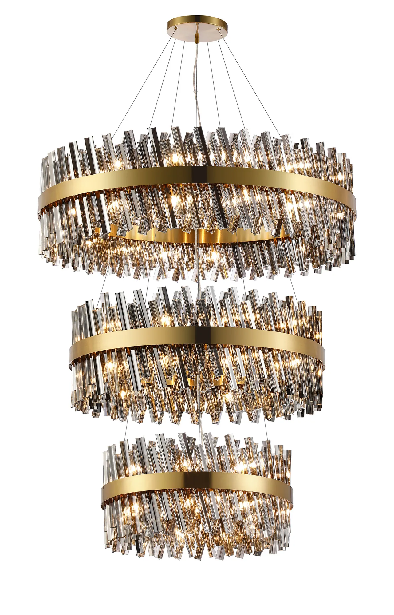 Bellina 2/3/4 Tier Chandelier - Various Sizes & Finishes - Image 71