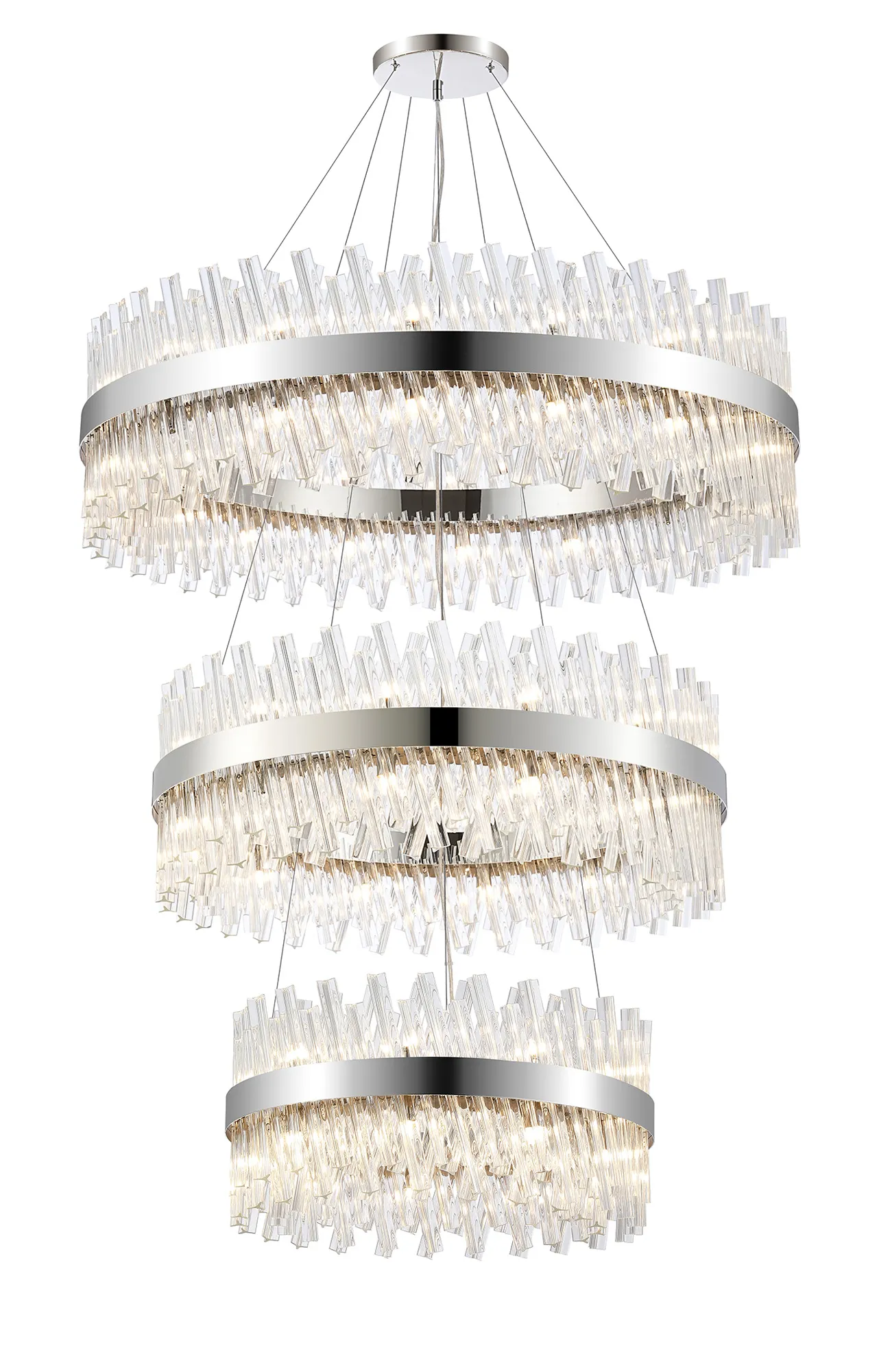 Bellina 2/3/4 Tier Chandelier - Various Sizes & Finishes - Image 72