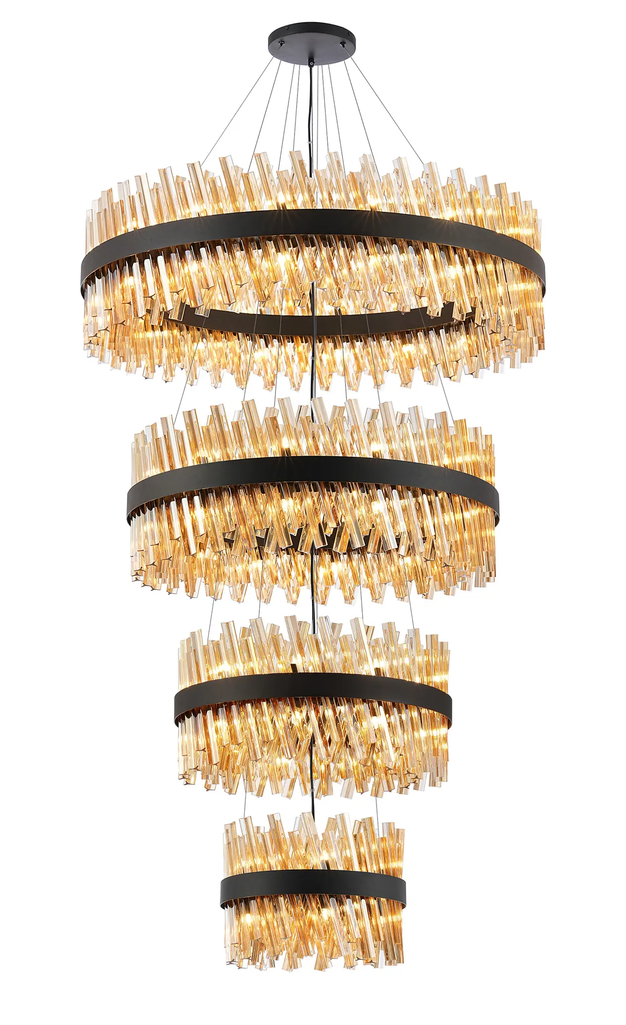 Bellina 2/3/4 Tier Chandelier - Various Sizes & Finishes - Image 74