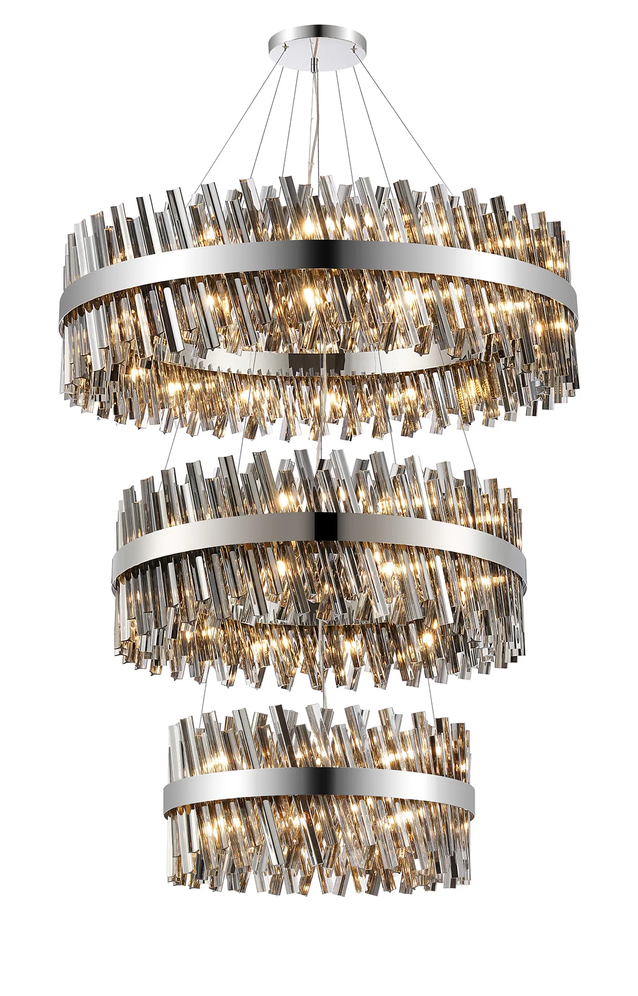 Bellina 2/3/4 Tier Chandelier - Various Sizes & Finishes - Image 75