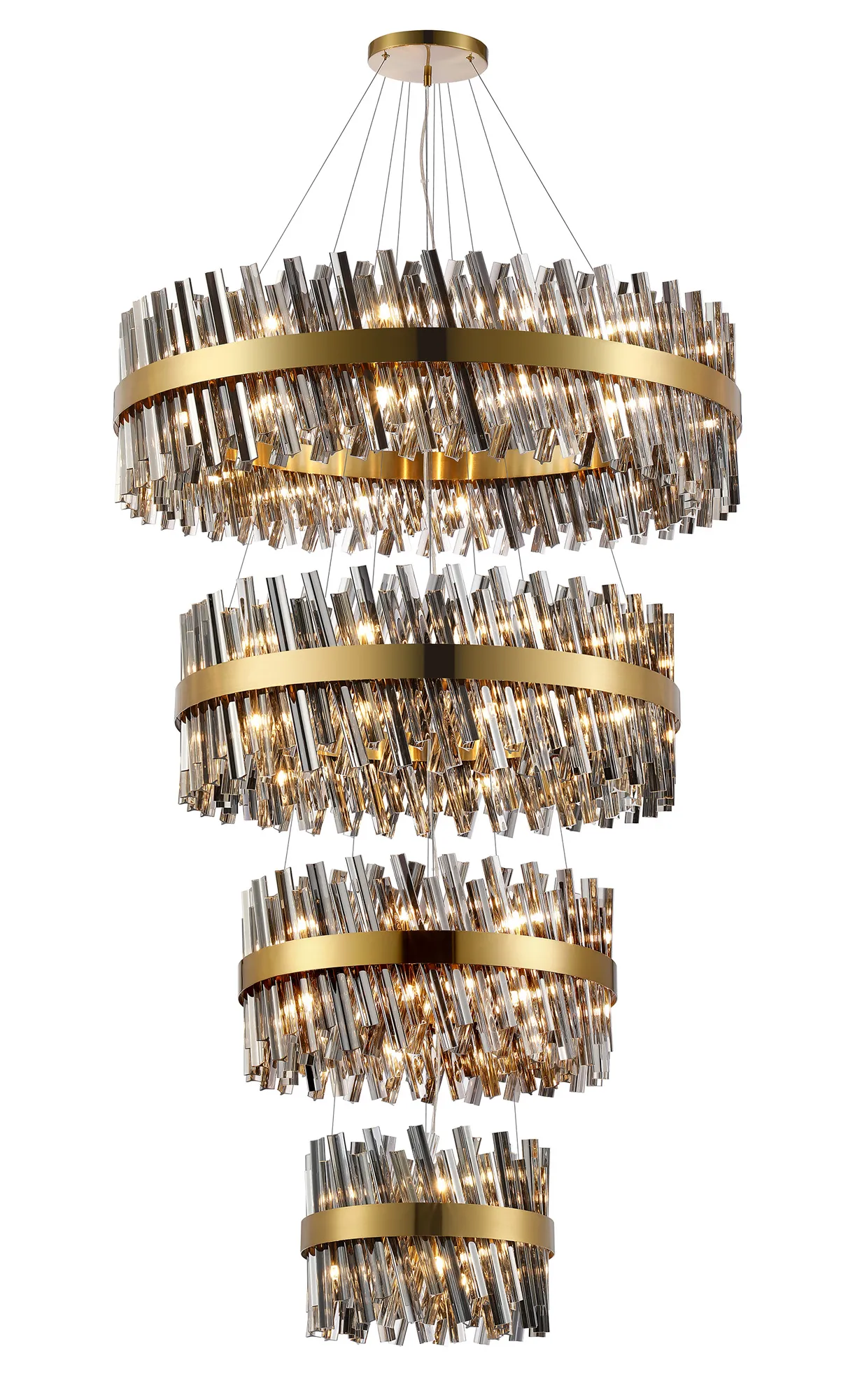 Bellina 2/3/4 Tier Chandelier - Various Sizes & Finishes - Image 81