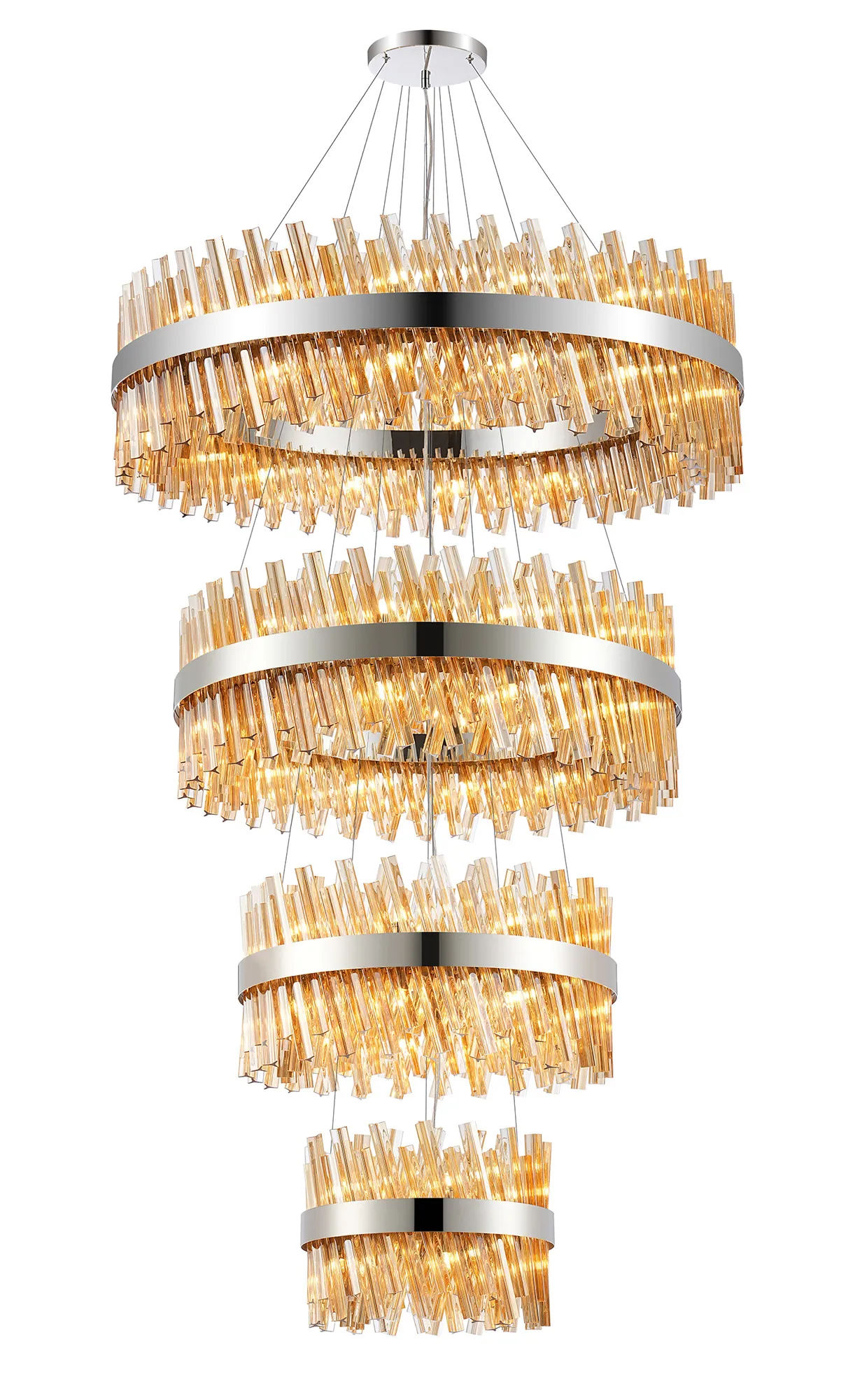 Bellina 2/3/4 Tier Chandelier - Various Sizes & Finishes - Image 82
