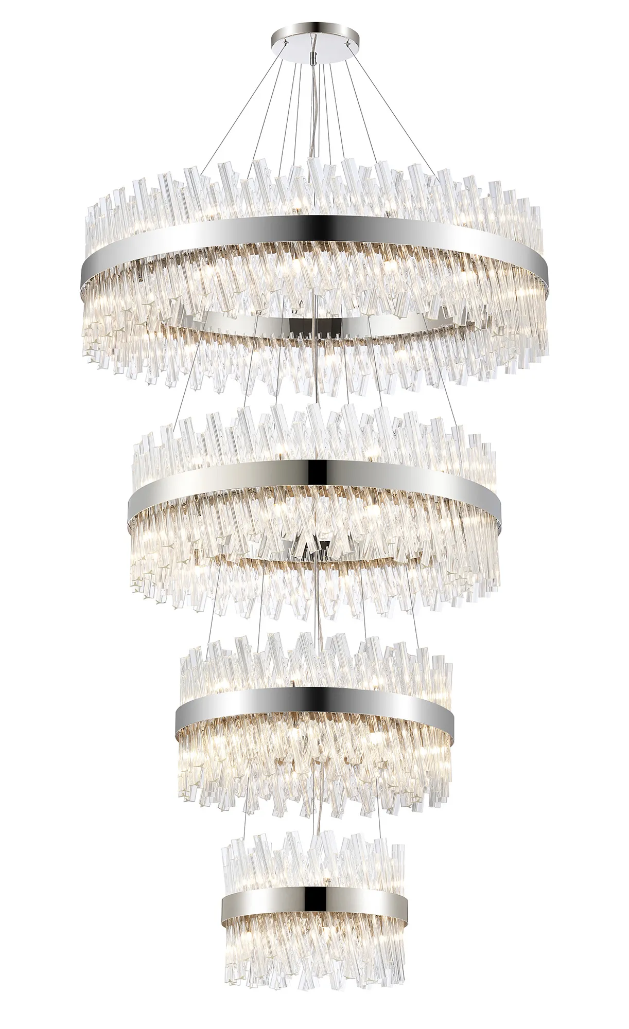 Bellina 2/3/4 Tier Chandelier - Various Sizes & Finishes - Image 83