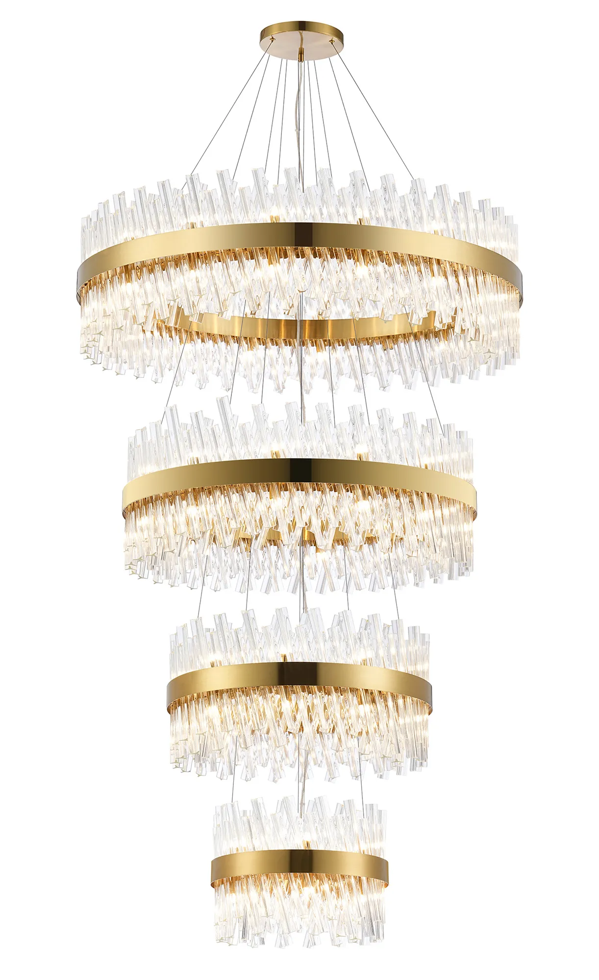 Bellina 2/3/4 Tier Chandelier - Various Sizes & Finishes - Image 96