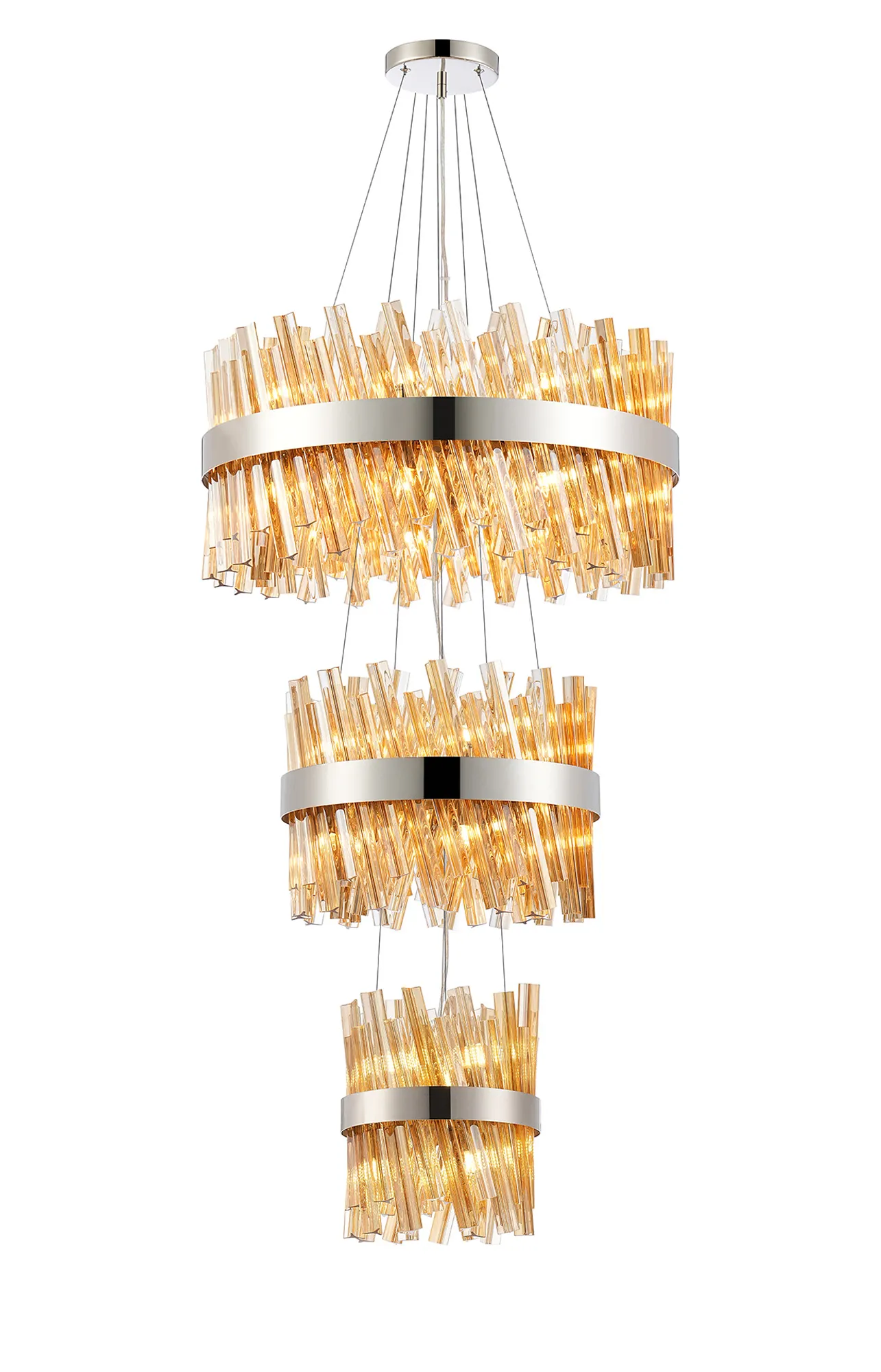 Bellina 2/3/4 Tier Chandelier - Various Sizes & Finishes - Image 97