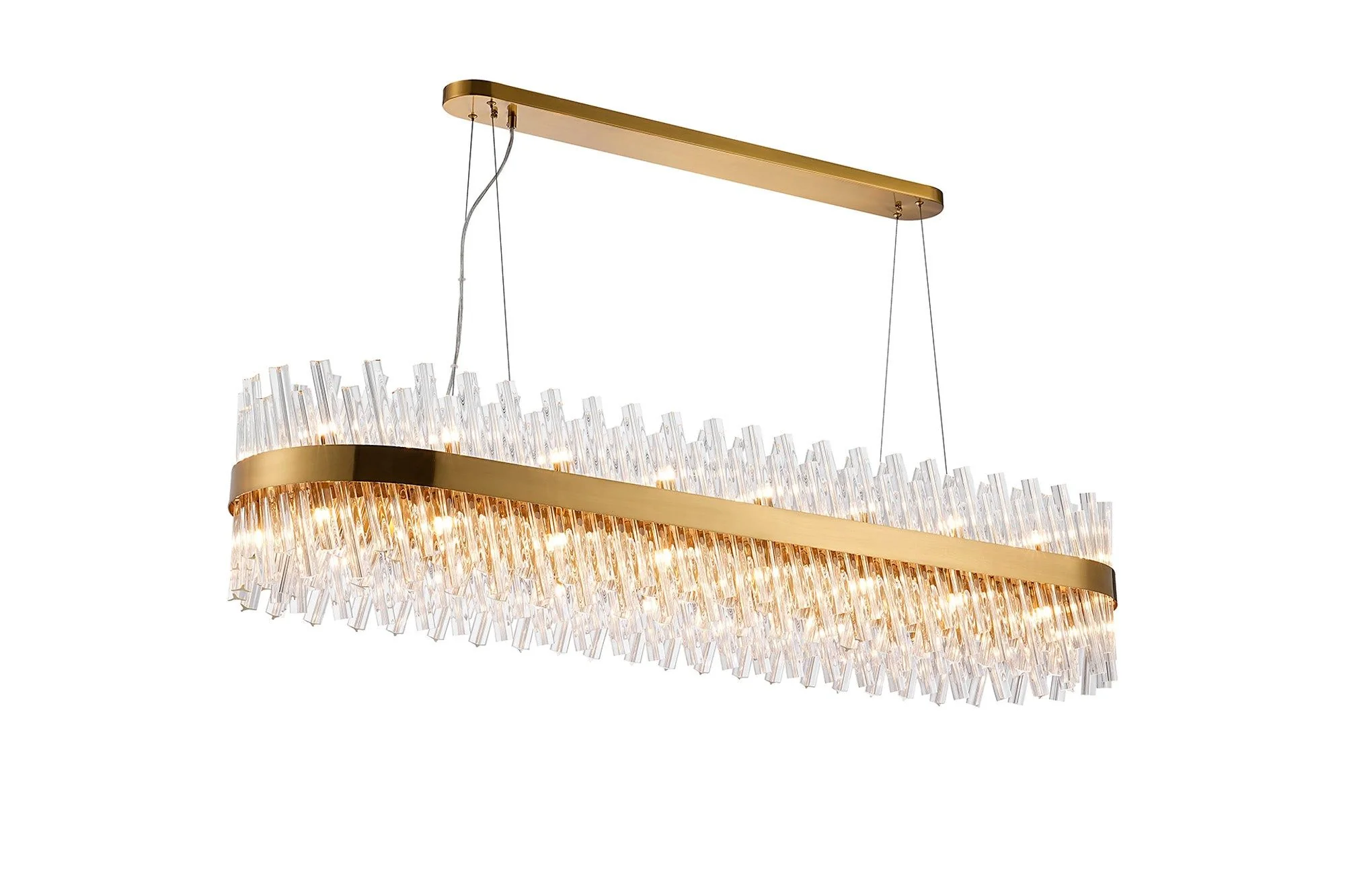 Bellina 24/36Lt Oblong Pendant, Brass/Nickel/Black - Various Finishes - Image 14
