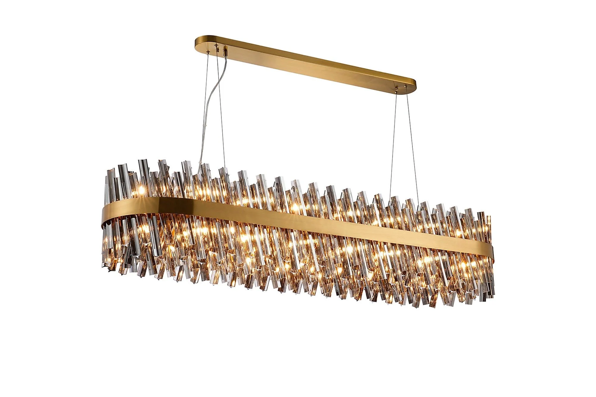 Bellina 24/36Lt Oblong Pendant, Brass/Nickel/Black - Various Finishes - Image 15