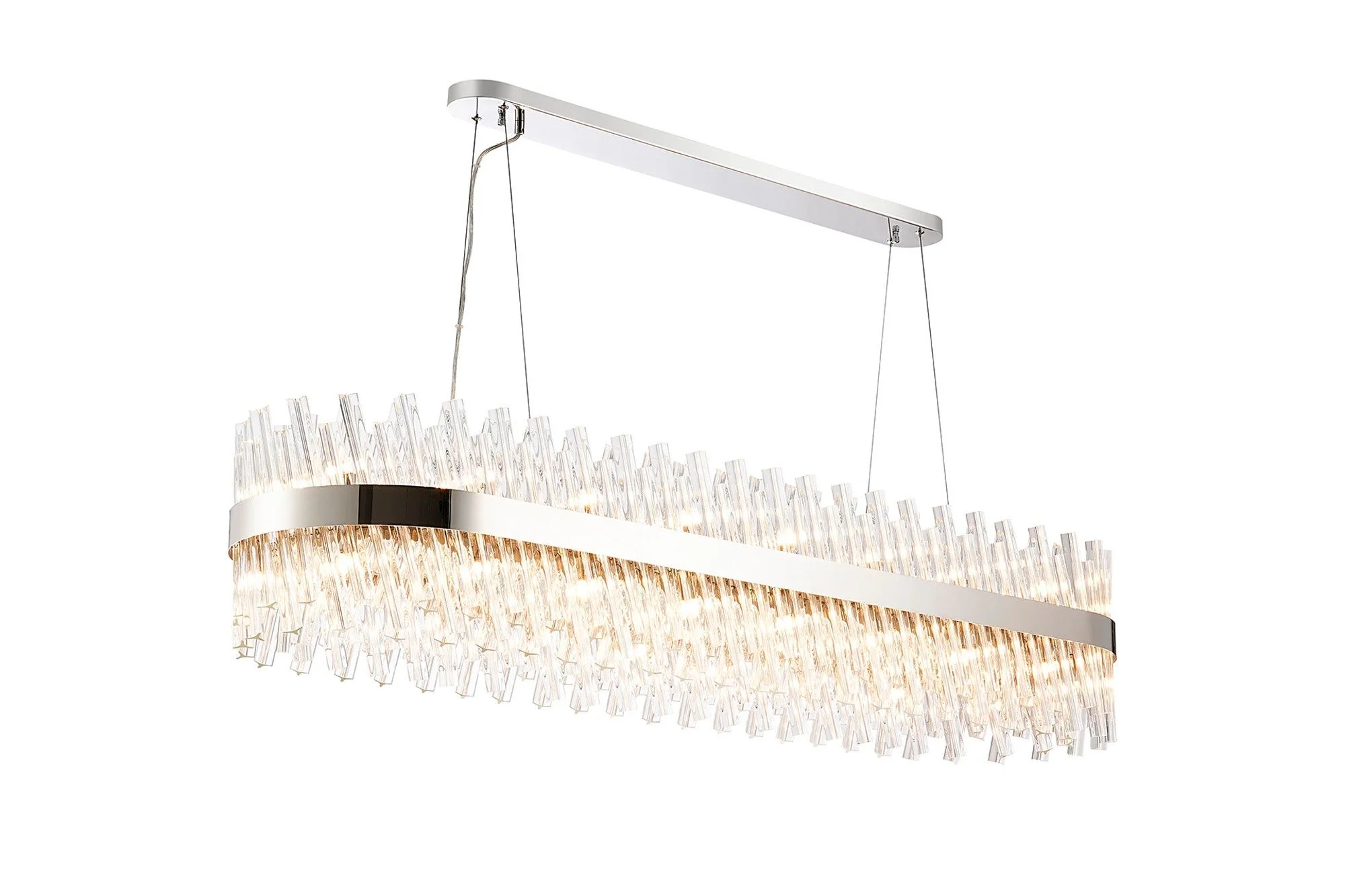 Bellina 24/36Lt Oblong Pendant, Brass/Nickel/Black - Various Finishes - Image 17