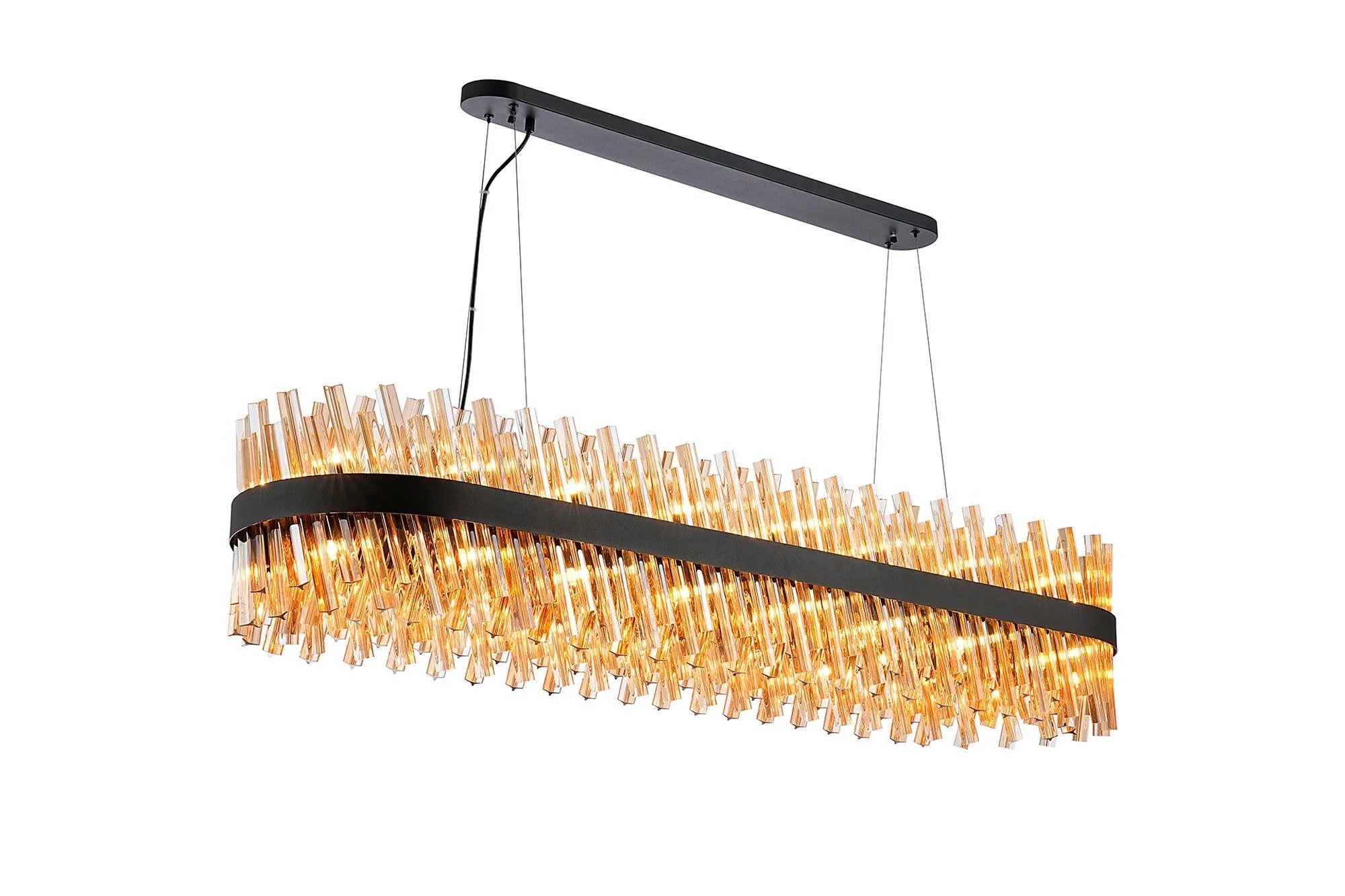 Bellina 24/36Lt Oblong Pendant, Brass/Nickel/Black - Various Finishes - Image 19