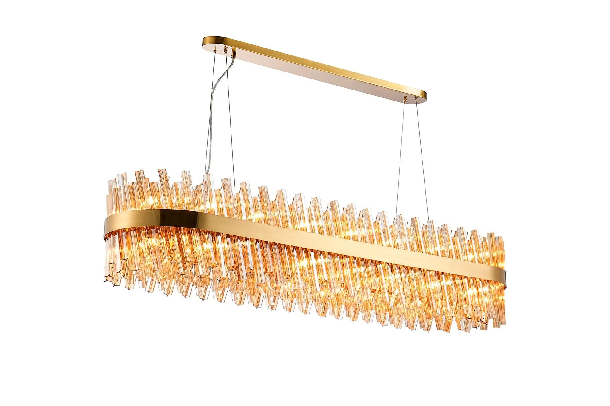 Bellina 24/36Lt Oblong Pendant, Brass/Nickel/Black - Various Finishes - Image 22