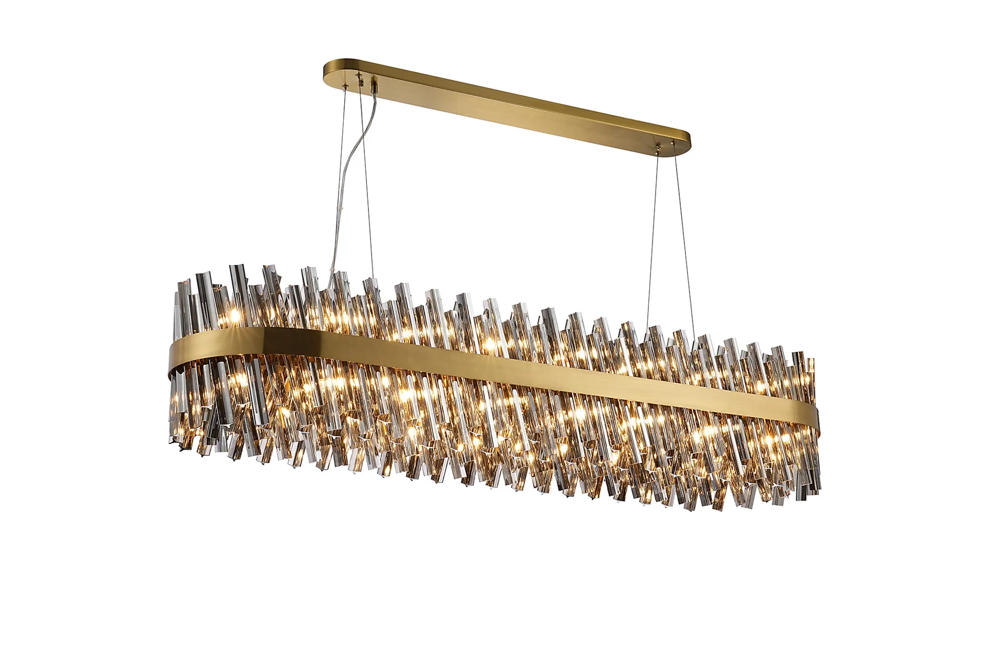 Bellina 24/36Lt Oblong Pendant, Brass/Nickel/Black - Various Finishes - Image 28