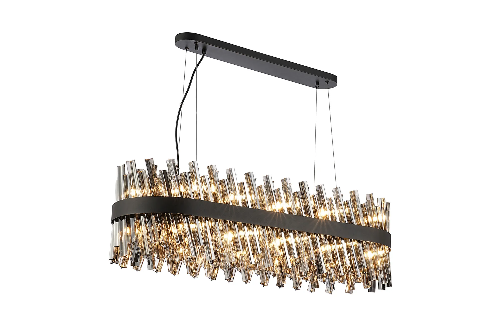 Bellina 24/36Lt Oblong Pendant, Brass/Nickel/Black - Various Finishes - Image 30