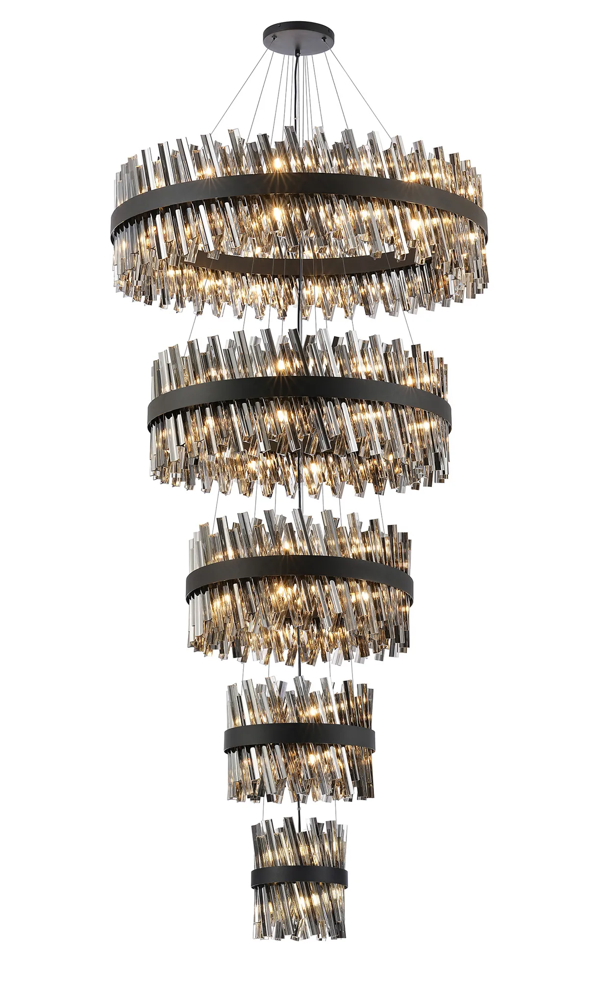 Bellina 5 Tier Chandelier- Various Finishes - Image 8