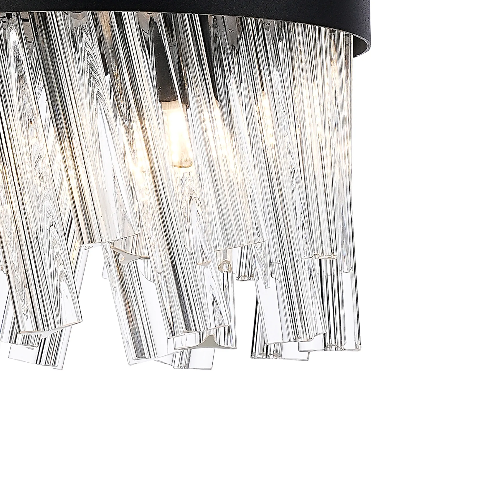 Bellina 6/10Lt Round Pendant, Brass/Nickel/Black - Various Finishes - Image 15
