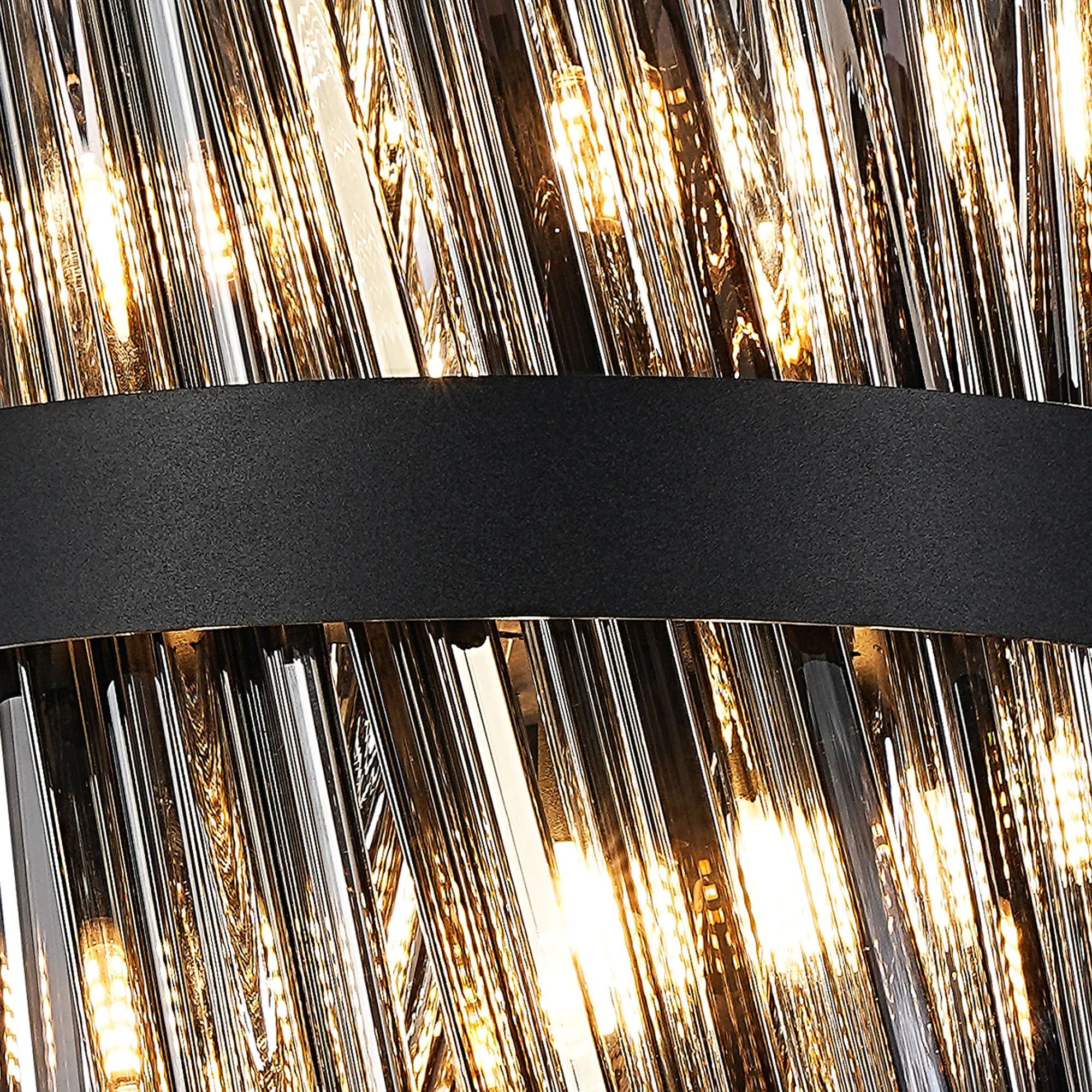 Bellina 6/10Lt Round Pendant, Brass/Nickel/Black - Various Finishes - Image 17