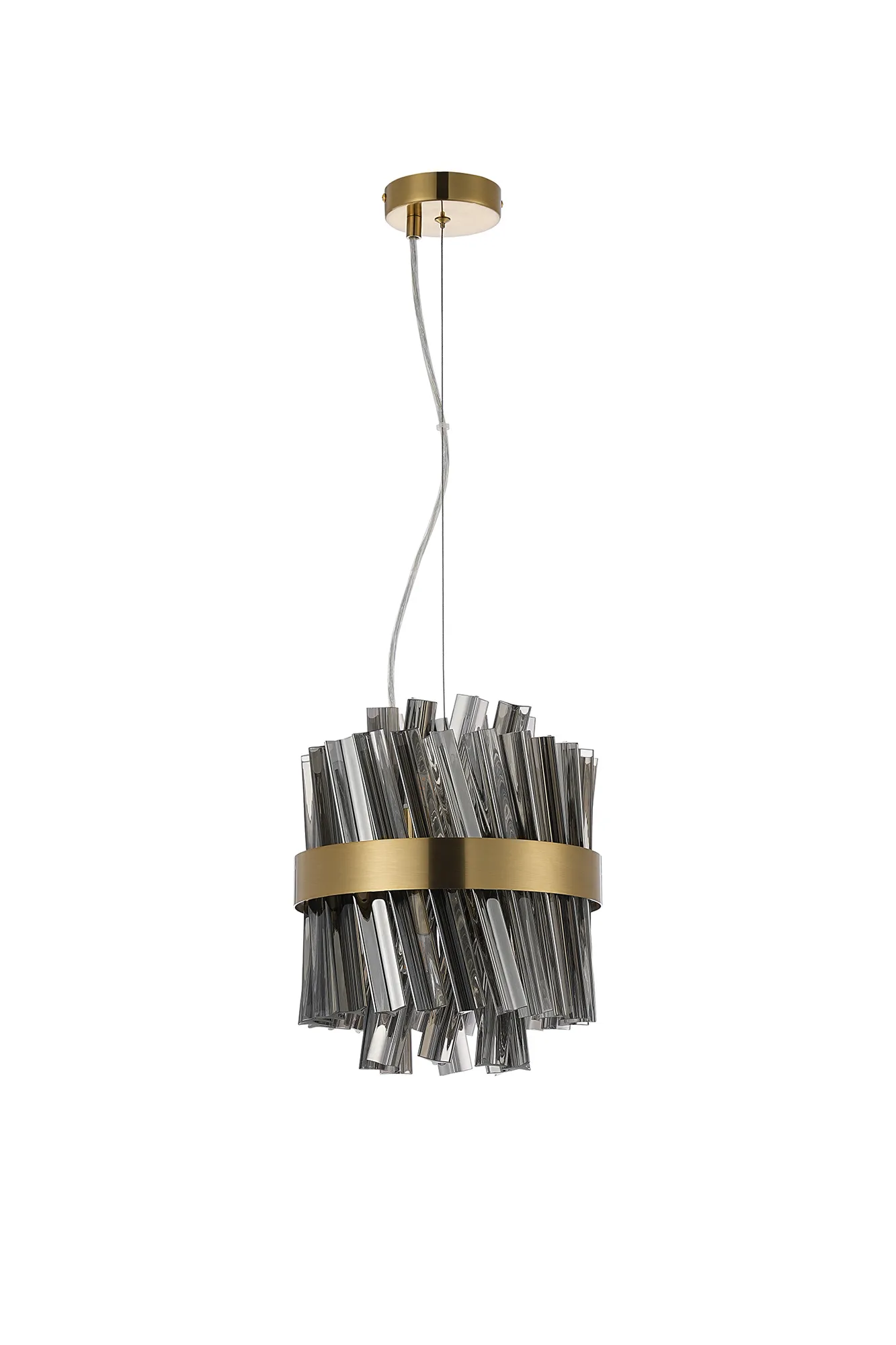 Bellina 6/10Lt Round Pendant, Brass/Nickel/Black - Various Finishes - Image 20