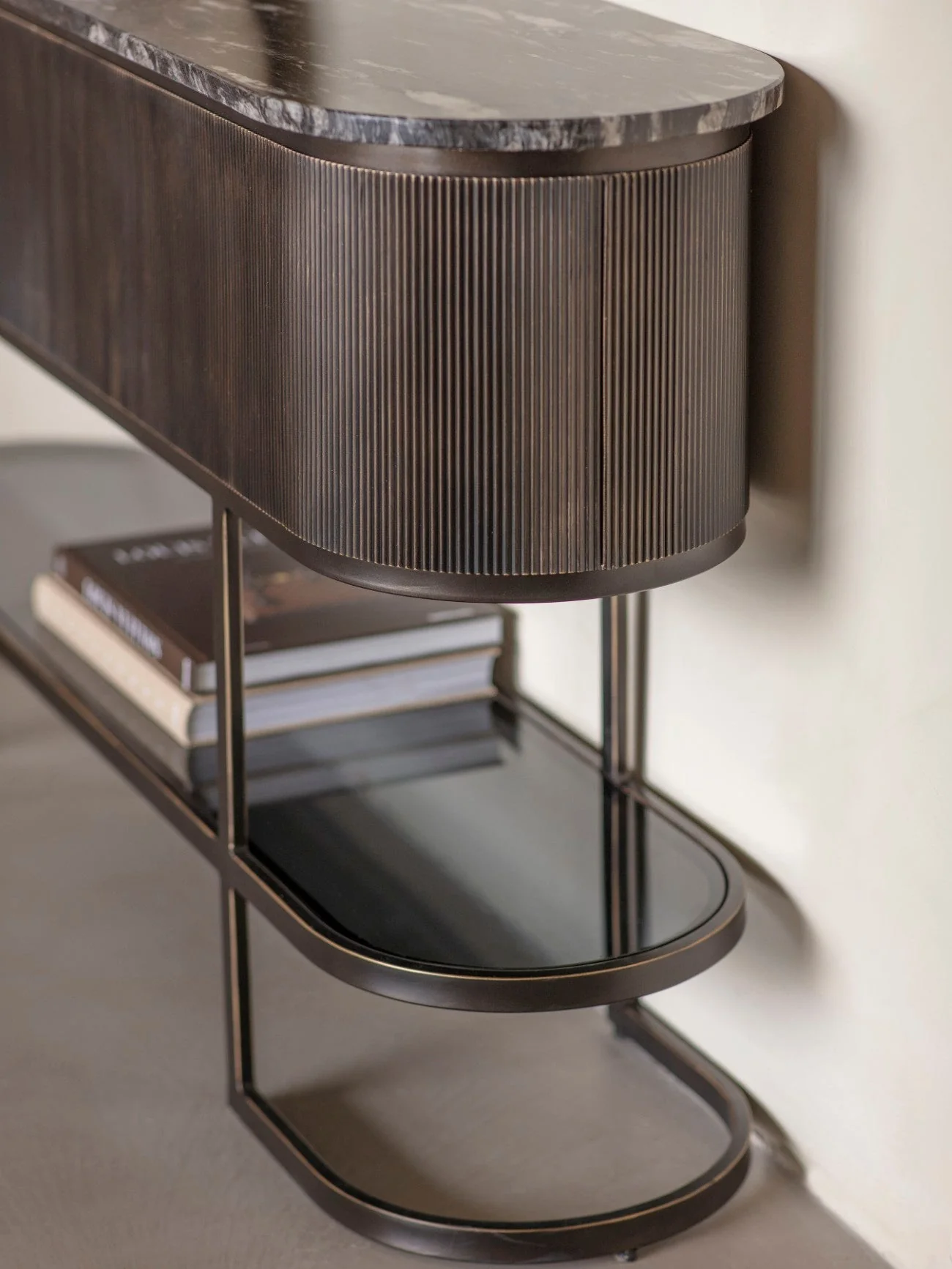 Belvedere Black Console Table - Image 5