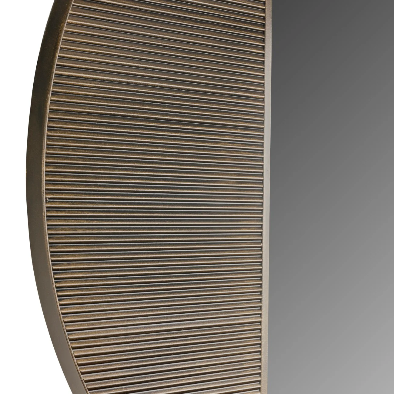 Belvedere Black Wall Mirror 90cm - Image 3