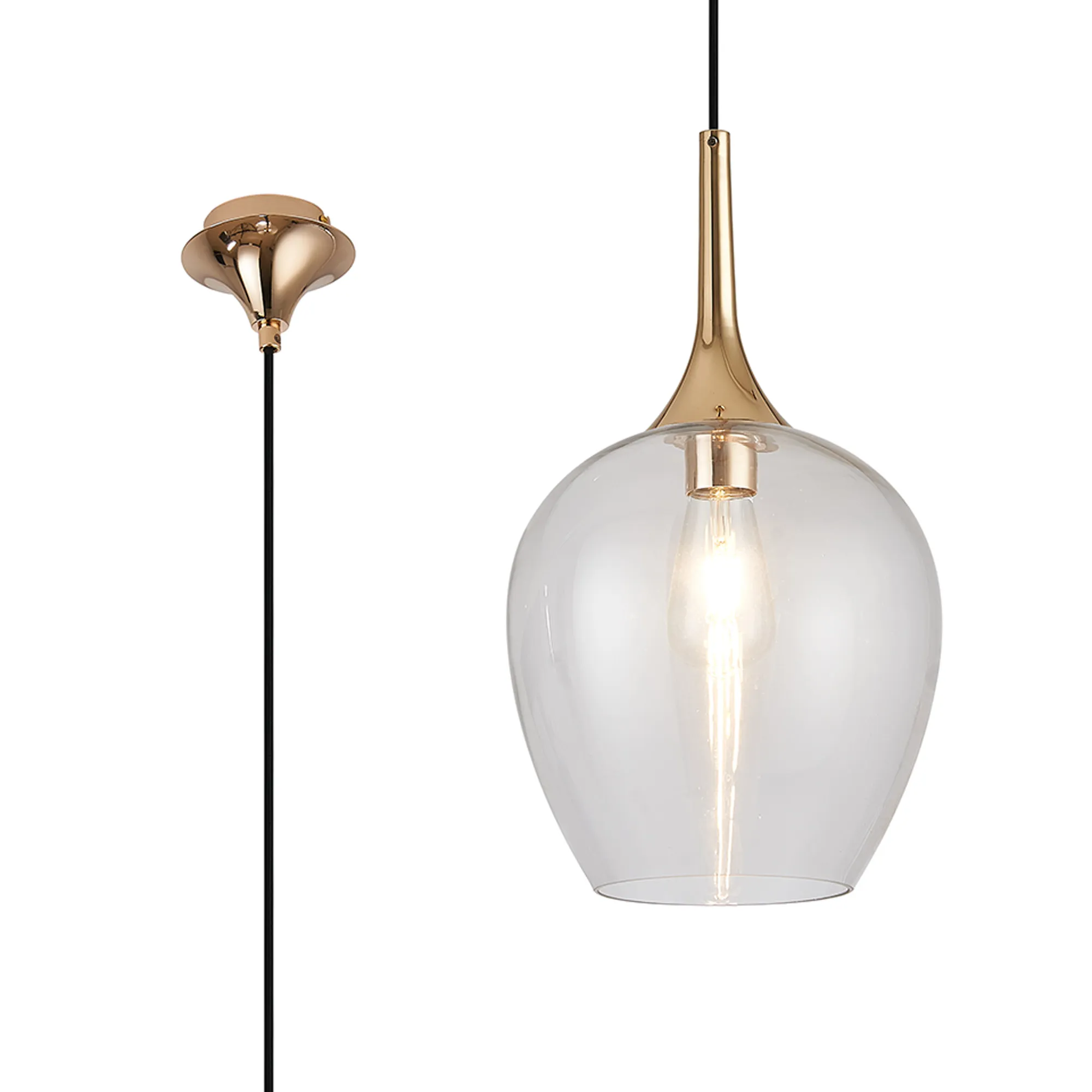 Benalla Single Pendant 1 x E27 - Image 10