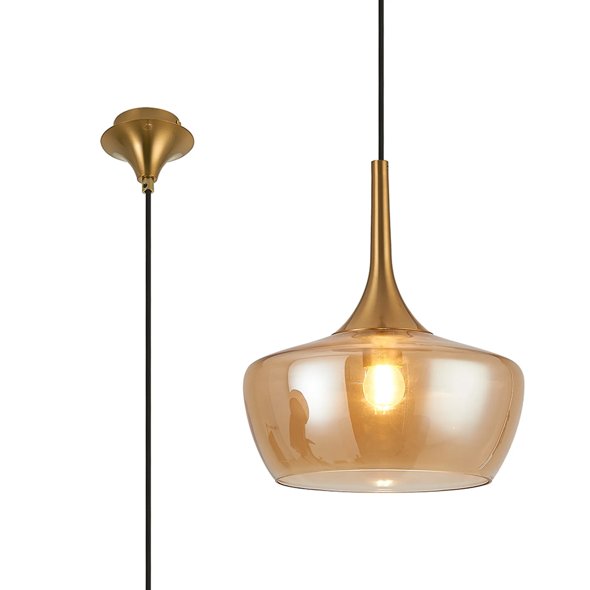 Benalla Single Pendant 1 x E27 - Image 11