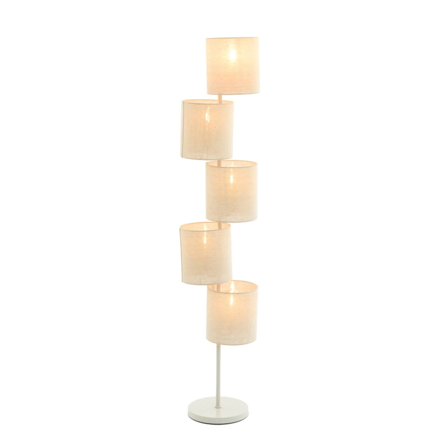 Benigno Statement Floor Lamp - White - Image 2