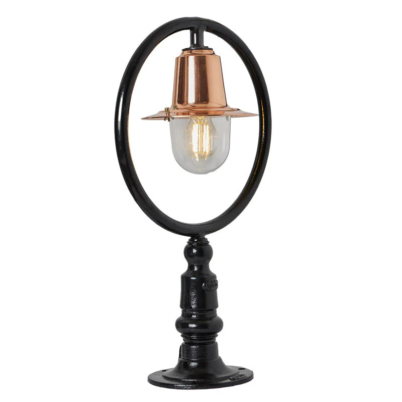 Bennett 1Lt Flat Pier Cap Light - Cast Iron/Copper - Image 10