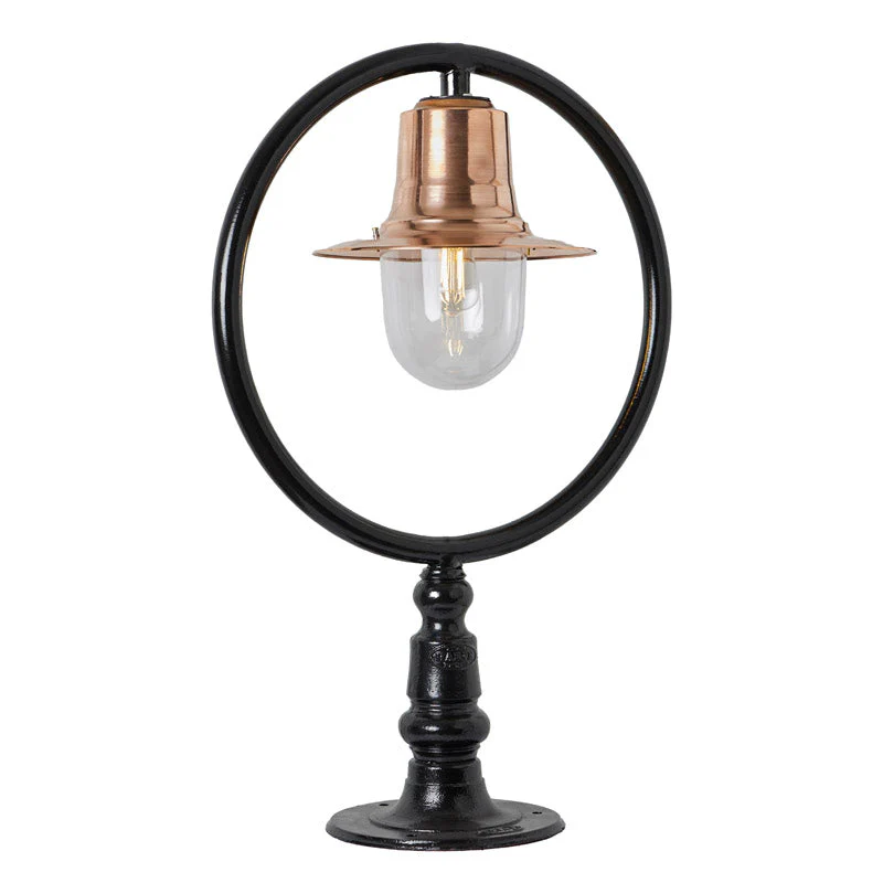 Bennett 1Lt Flat Pier Cap Light - Cast Iron/Copper - Image 15