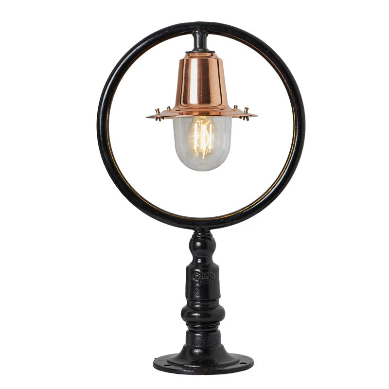 Bennett 1Lt Flat Pier Cap Light - Cast Iron/Copper - Image 4
