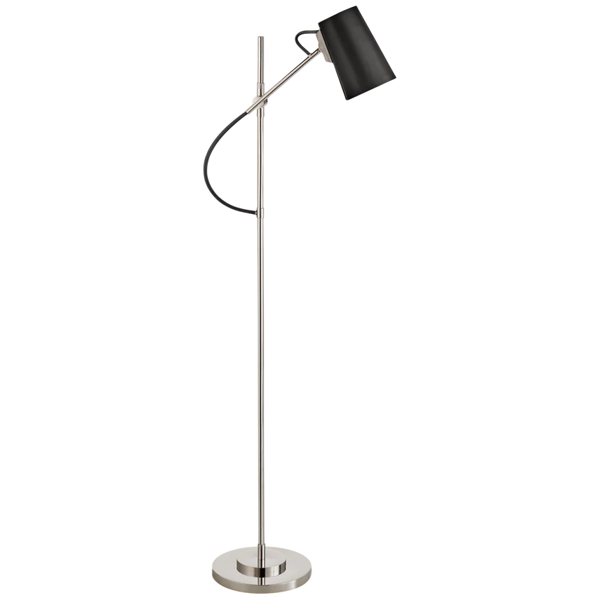 Benton Adjustable Floor Lamp - Various Finishes - Image 2