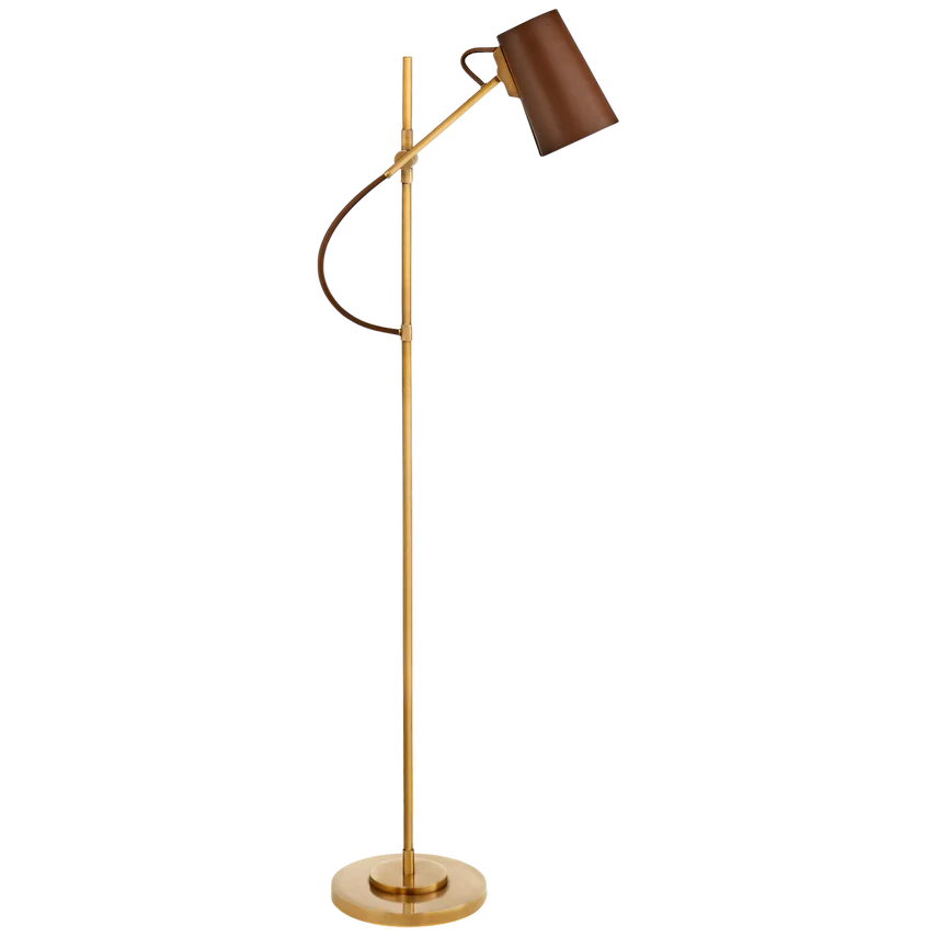 Benton Adjustable Floor Lamp - Various Finishes - Image 3