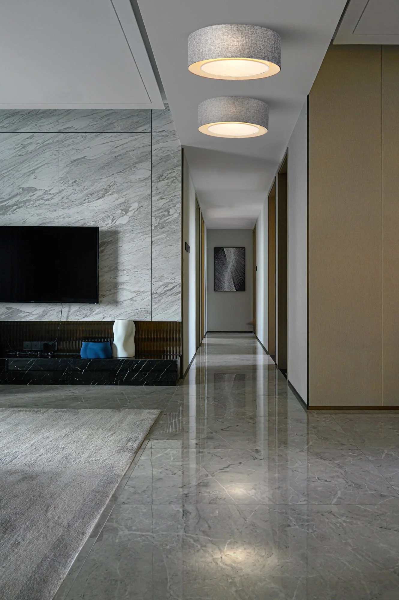 Bergamo Flush Light - Various Colours - Image 11