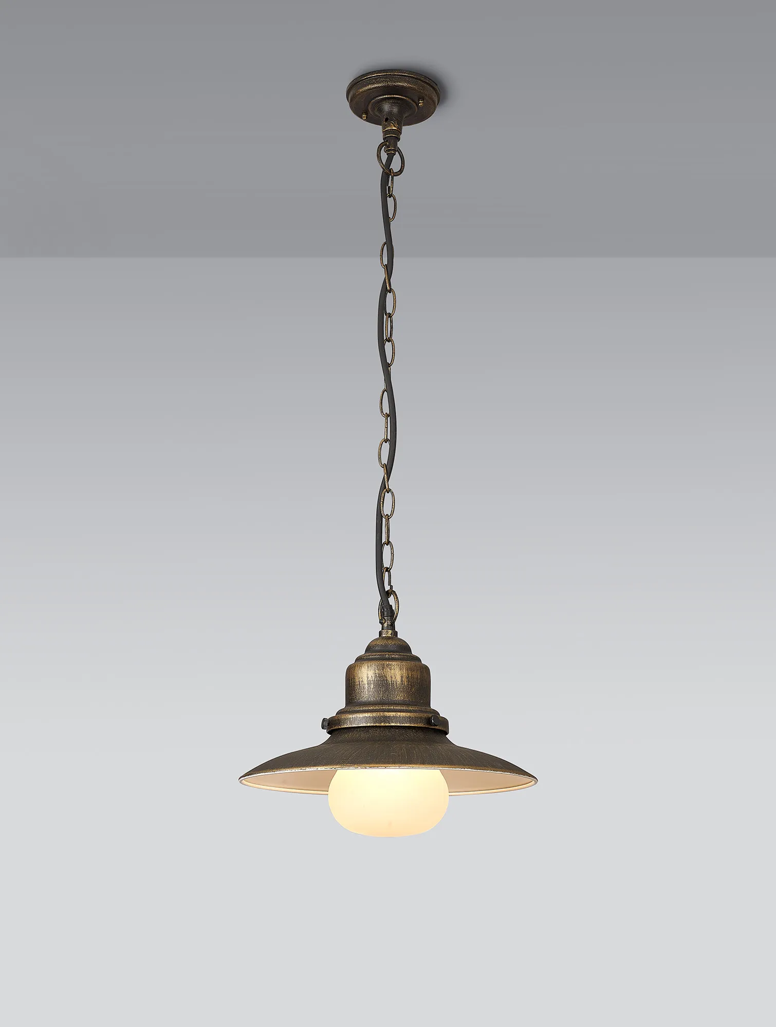 Martell 32cm Pendant E27, IP44 2yrs Warranty- Black/ Dark Grey Finishes - Image 4