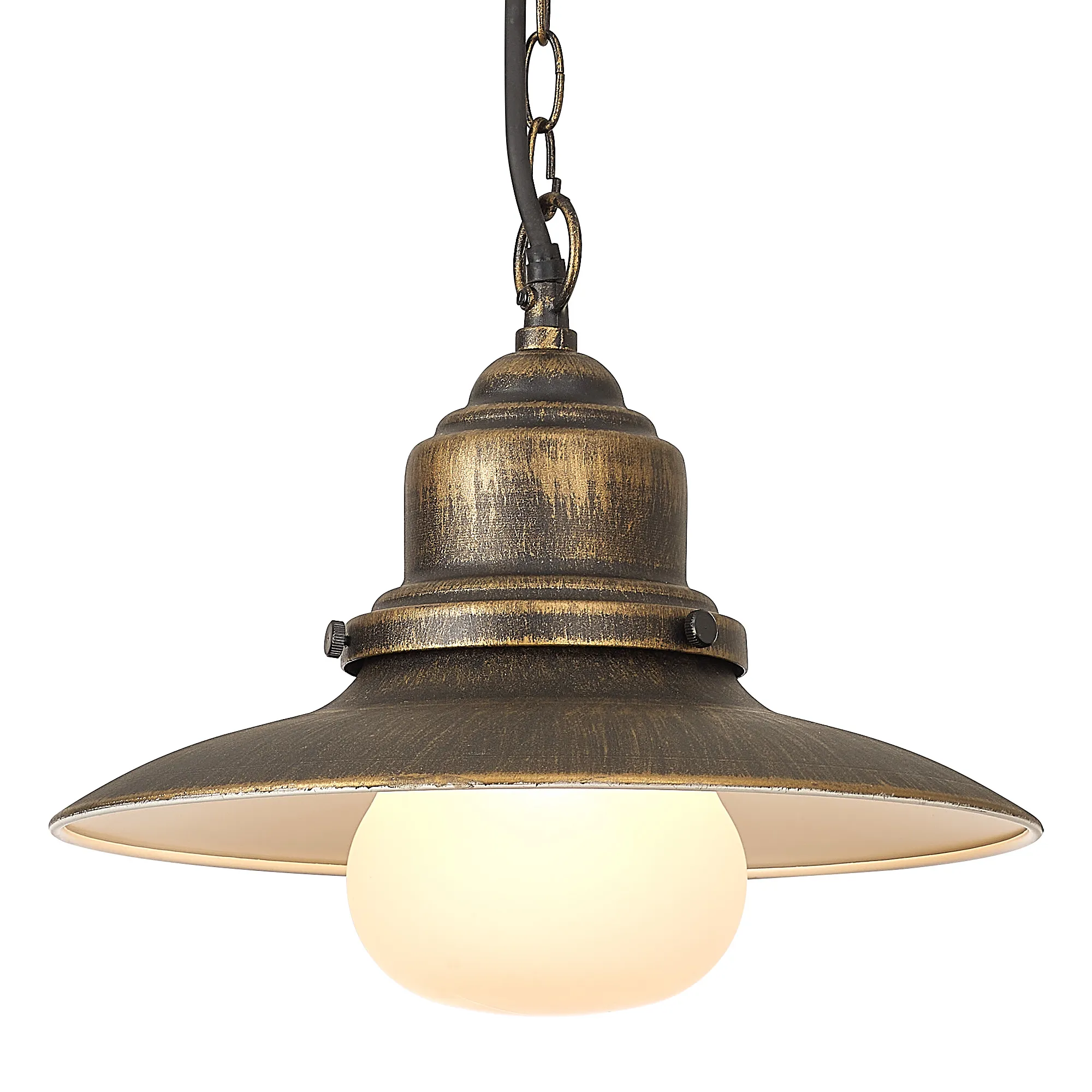 Martell 32cm Pendant E27, IP44 2yrs Warranty- Black/ Dark Grey Finishes - Image 6