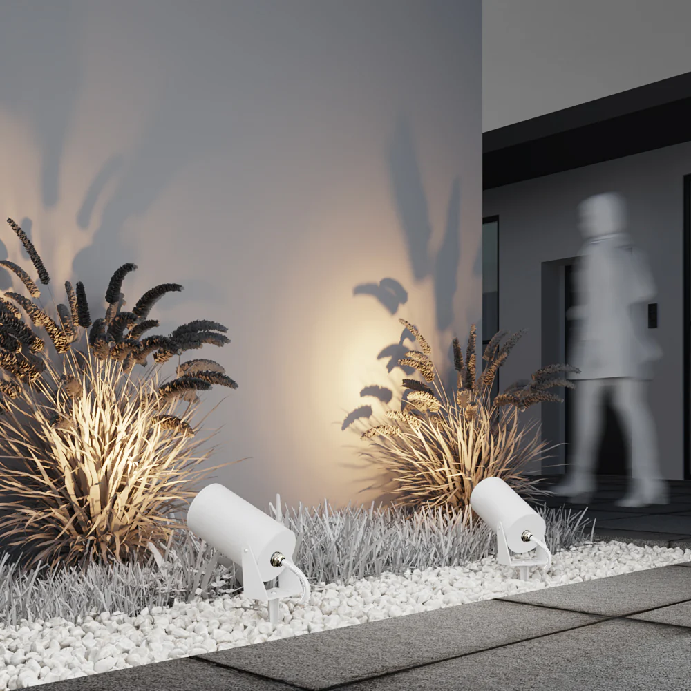 Bern Ground Spotlights/ Spike Lights IP65- Black/White Finishes - Image 15