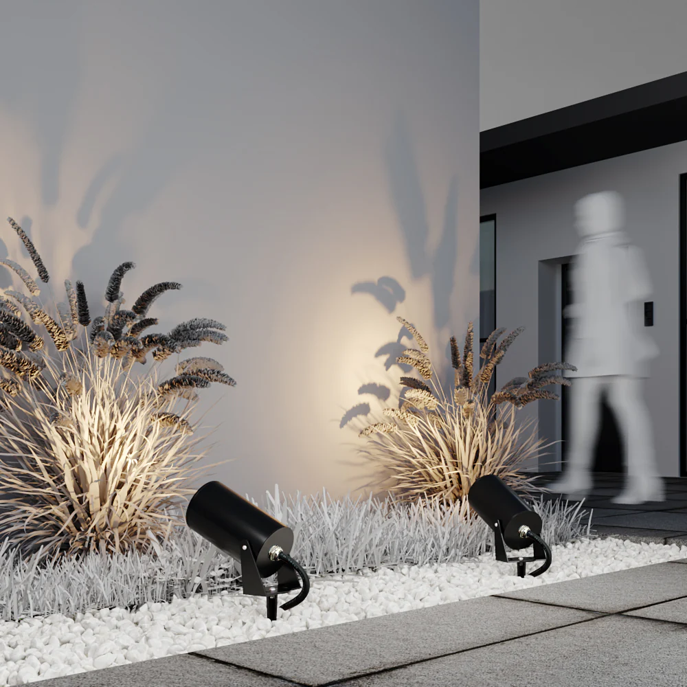 Bern Ground Spotlights/ Spike Lights IP65- Black/White Finishes - Image 20