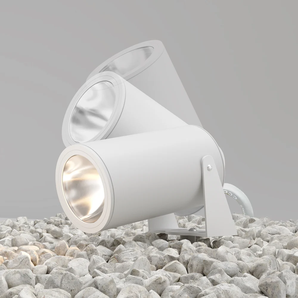 Bern Ground Spotlights/ Spike Lights IP65- Black/White Finishes - Image 22